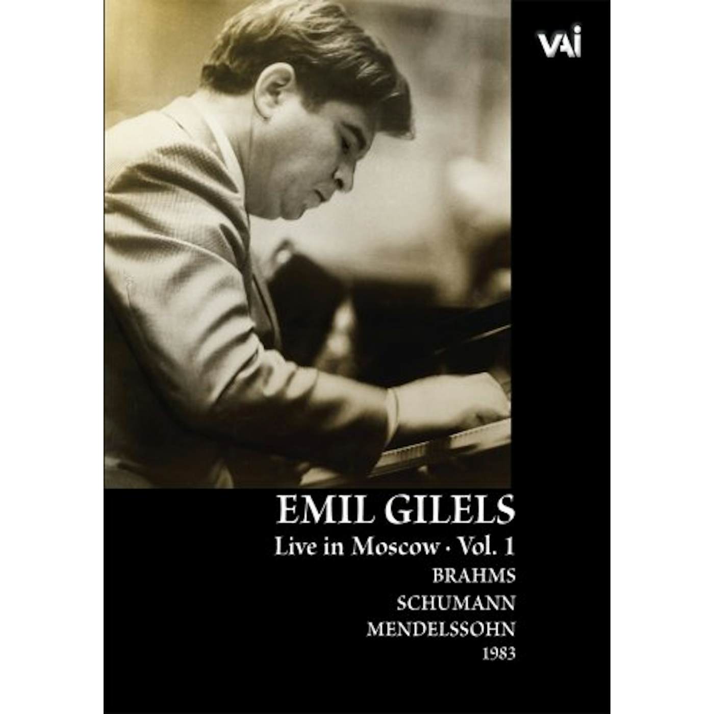 Emil Gilels RECITAL FROM GREAT HALL OF MOSCOW CONSERVATORY 1 DVD