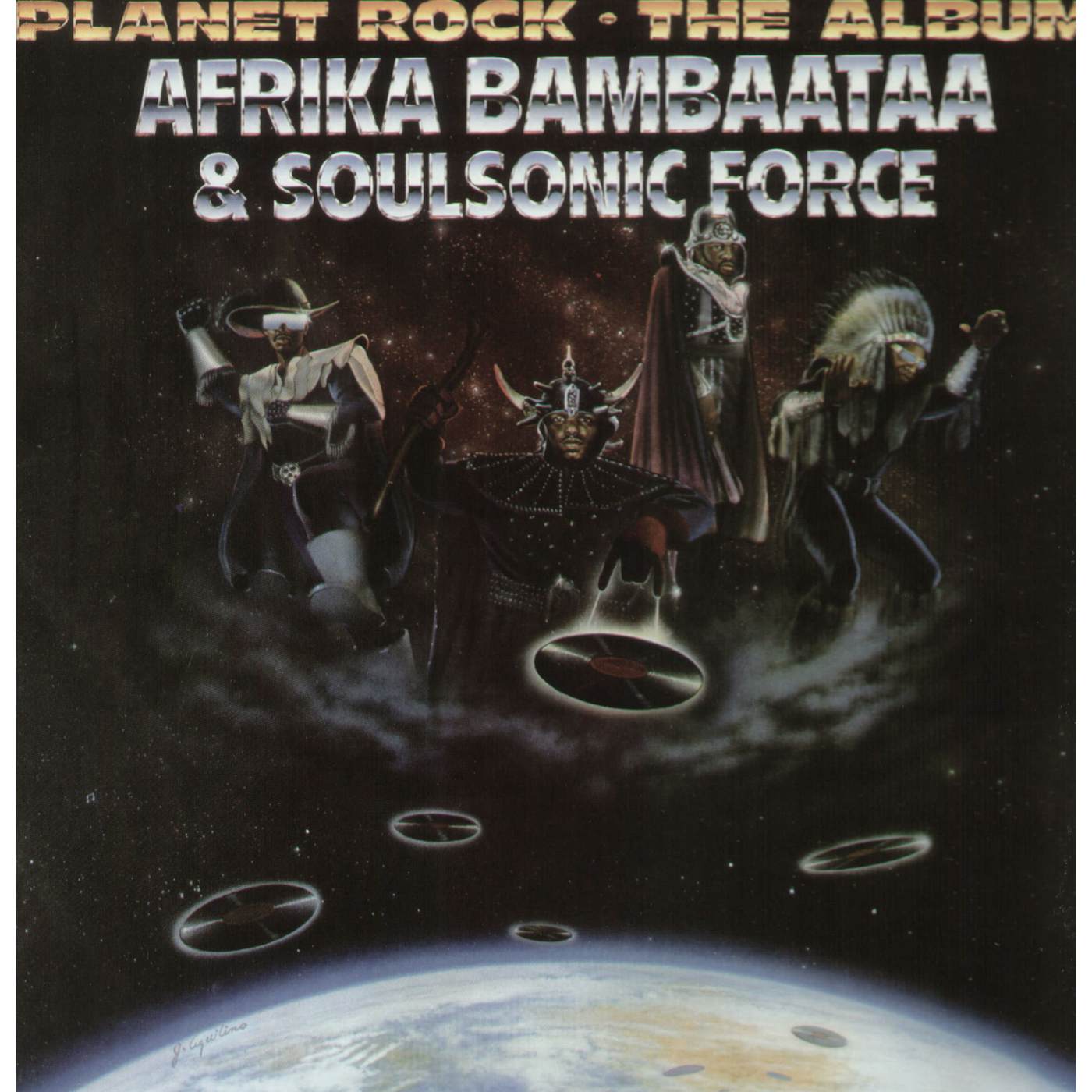 Afrika Bambaataa PLANET ROCK: ALBUM Vinyl Record - 180 Gram Pressing