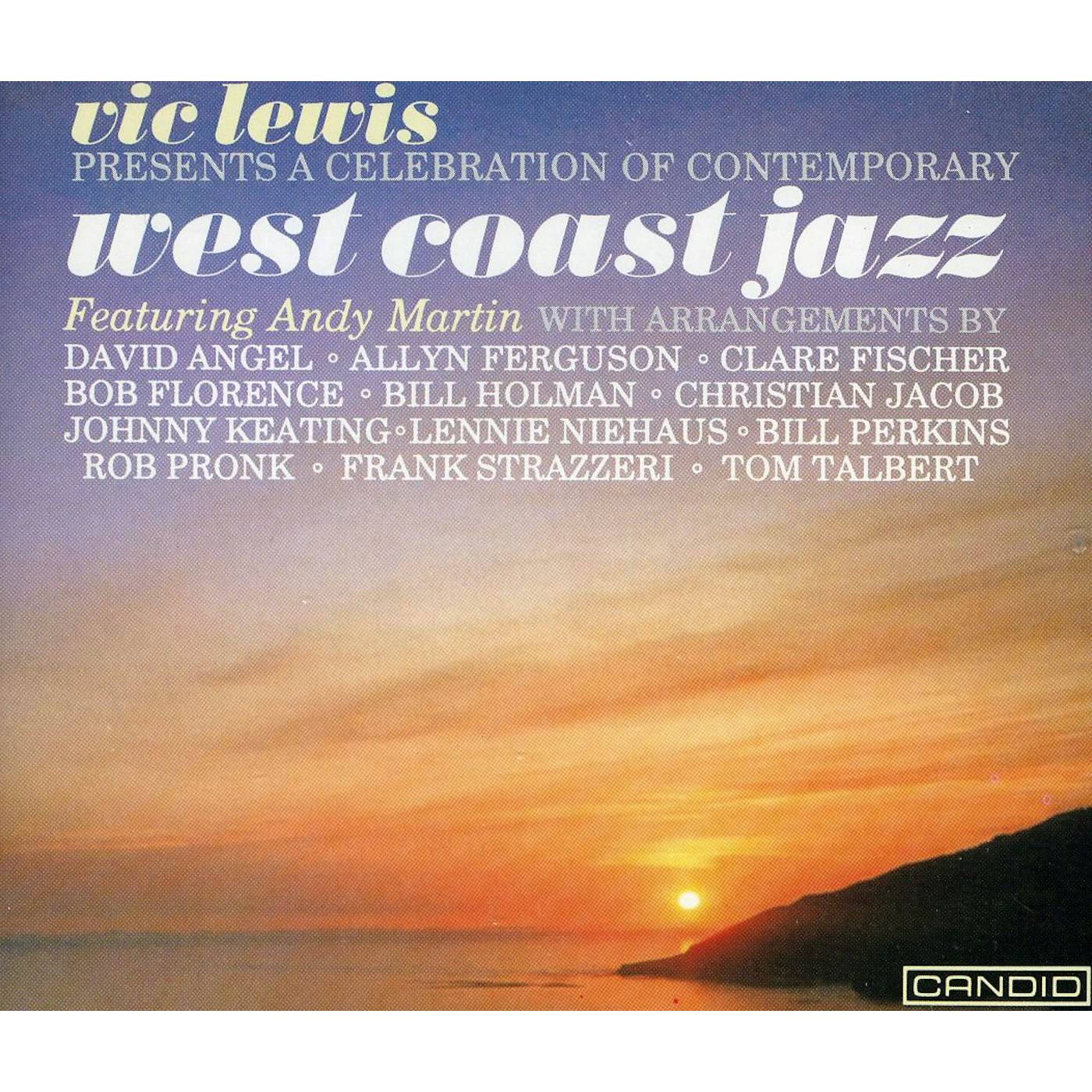 Vic Lewis CELEBRATION OF CONTEMPORARY WEST COAST JAZZ CD