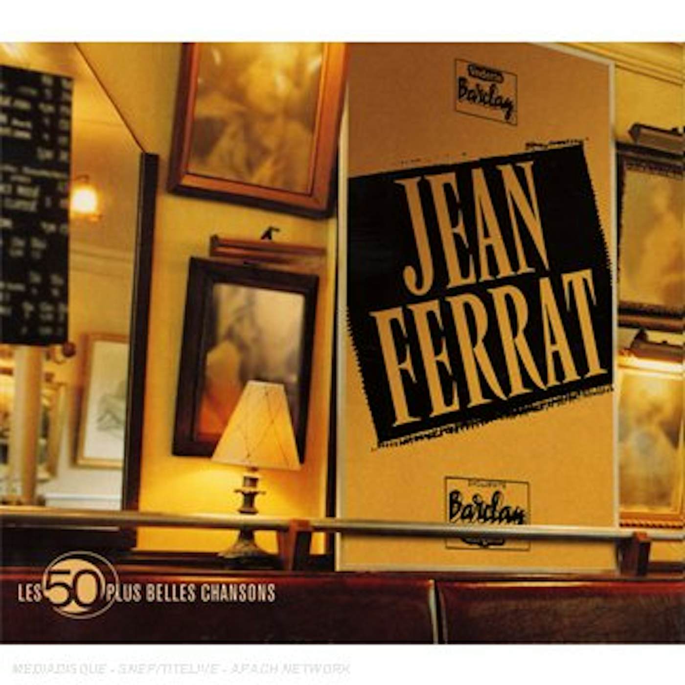 Jean Ferrat LES 50 PLUS BELLES CHANSONS CD