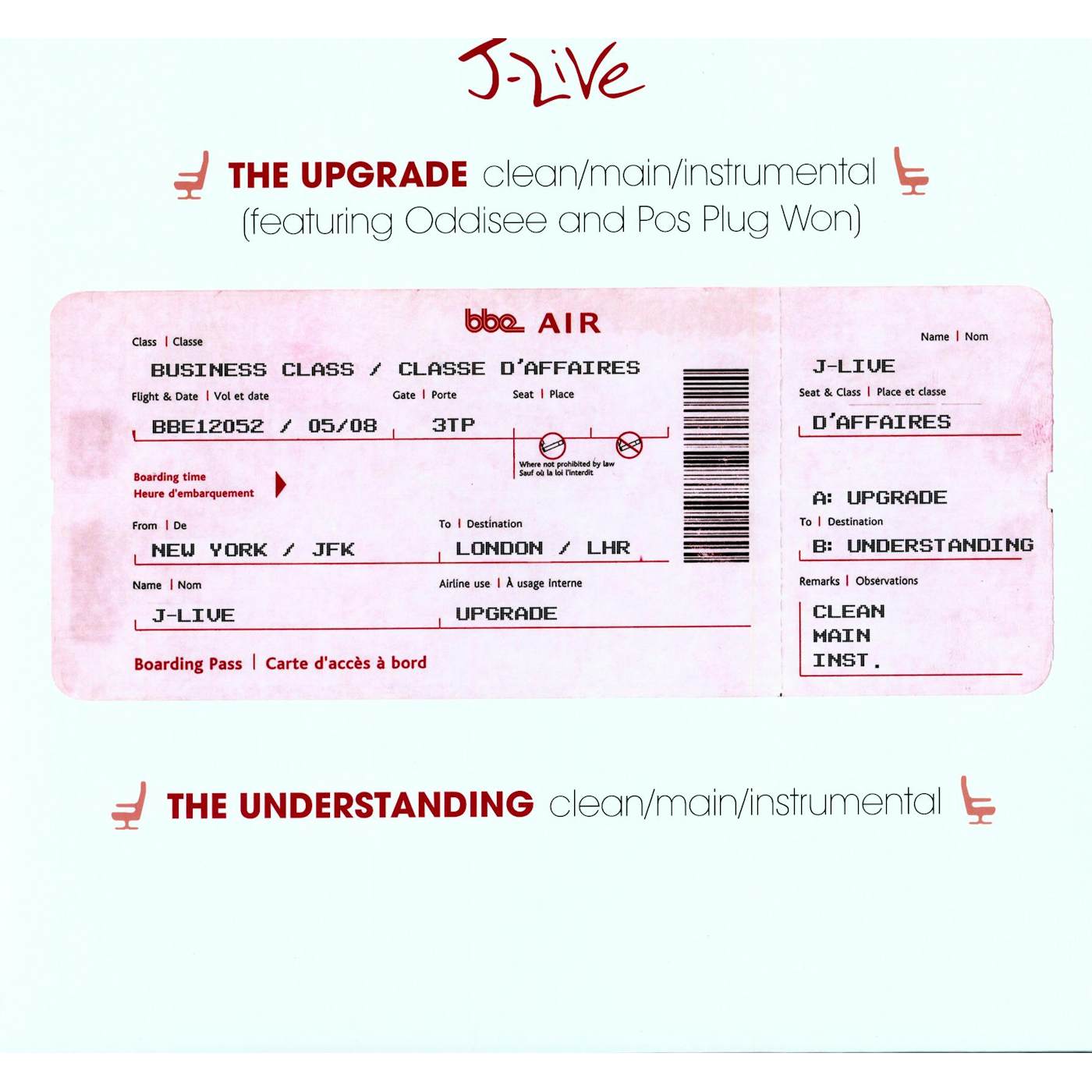 J-Live UPGRADE / UNDERSTANDING (Vinyl)