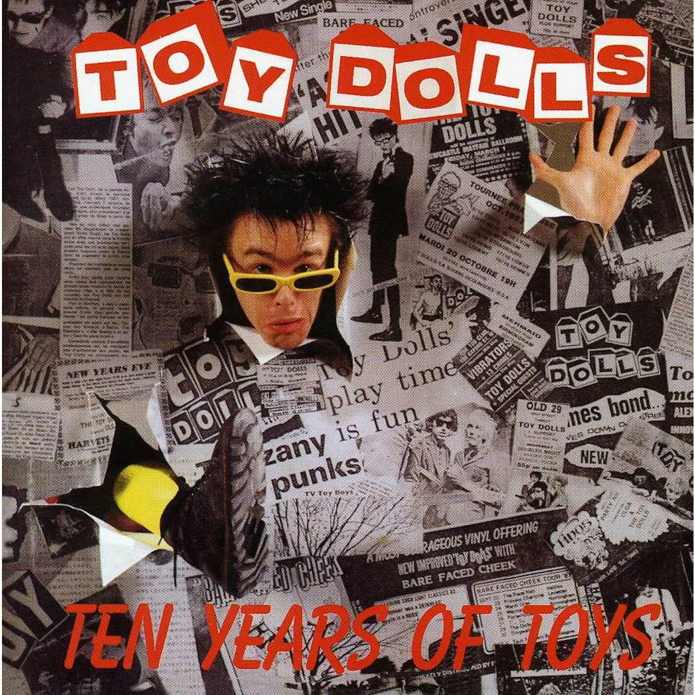 The Toy Dolls TEN YEARS OF TOYS CD