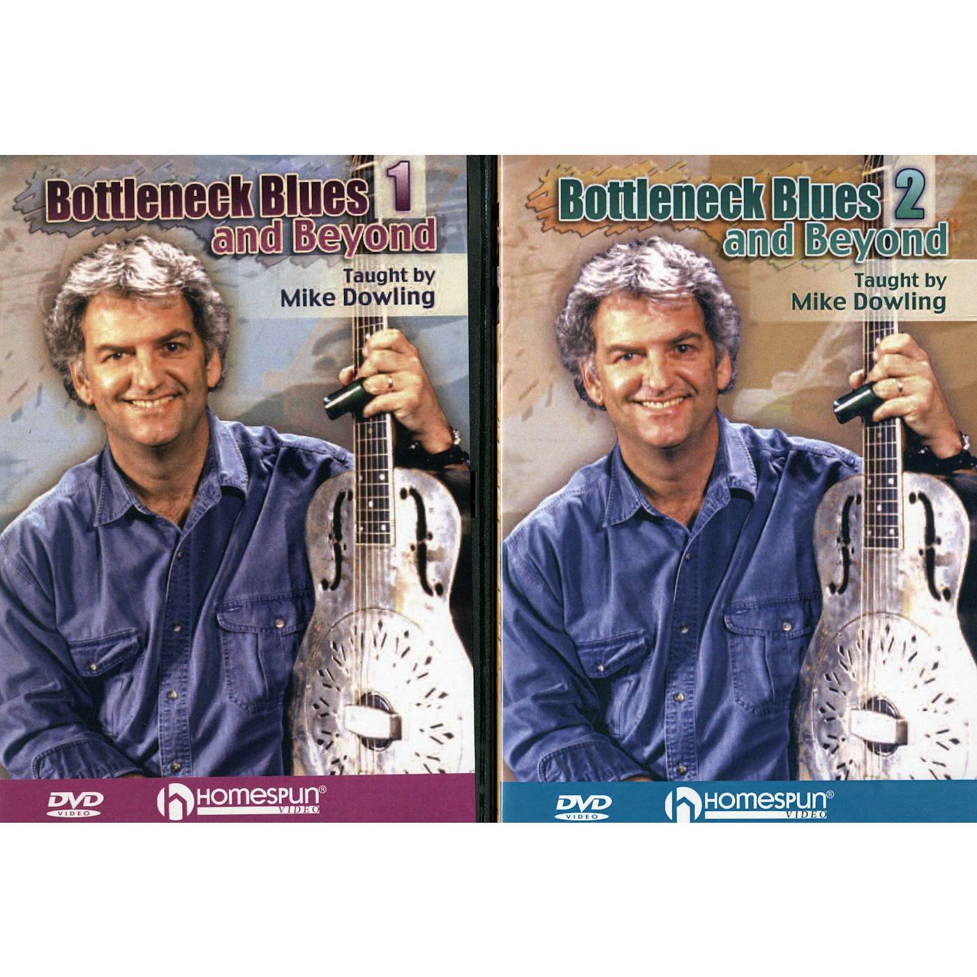 Mike Dowling BOTTLENECK BLUES & BEYOND 1 & 2 DVD