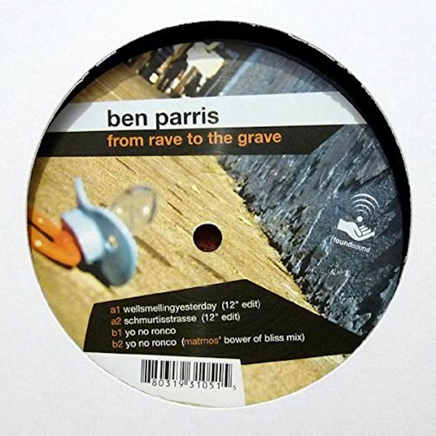 Ben Parris From Rave to the Grave Vinyl Record