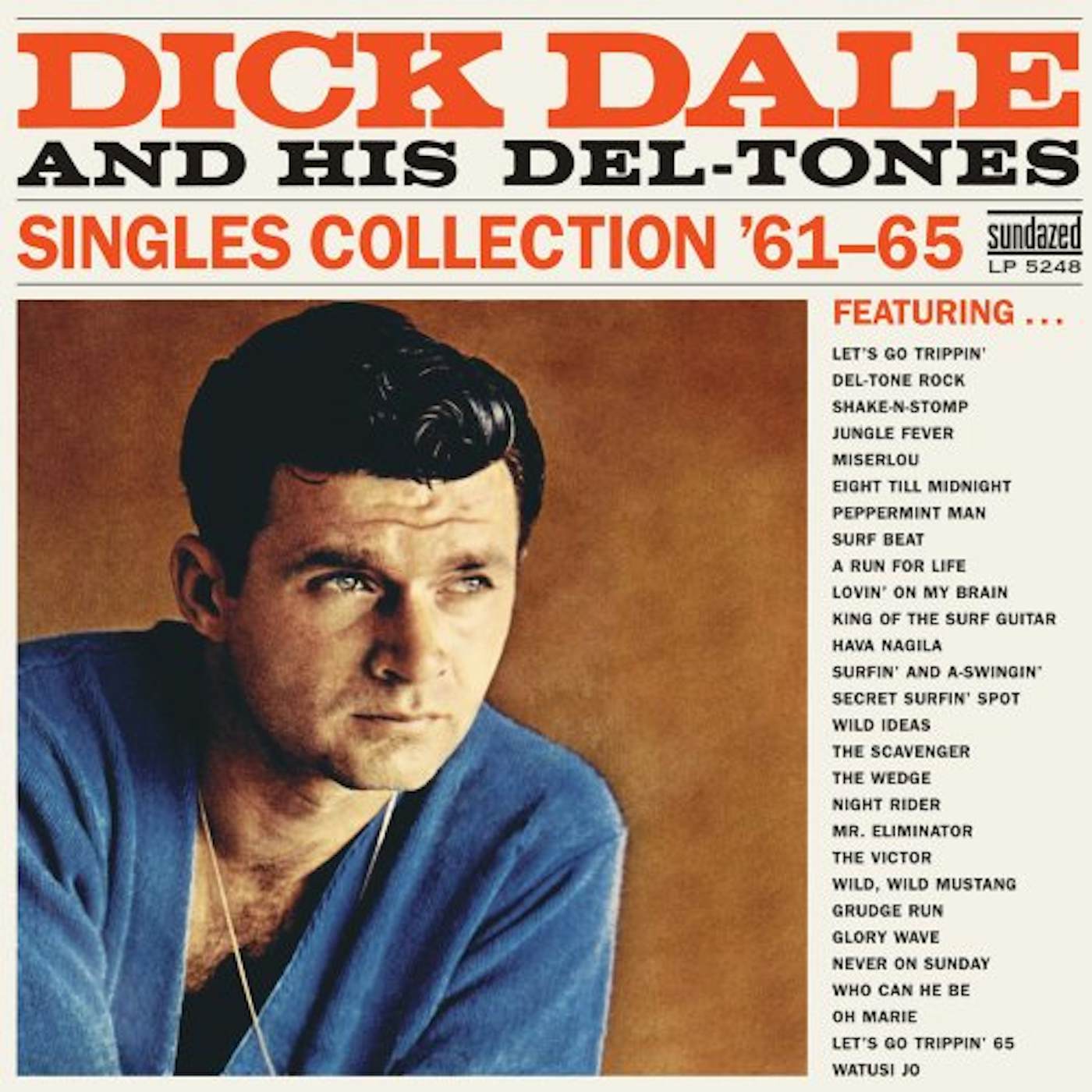 Dick Dale & His Del-Tones SINGLES COLLECTION 61-65 Vinyl Record