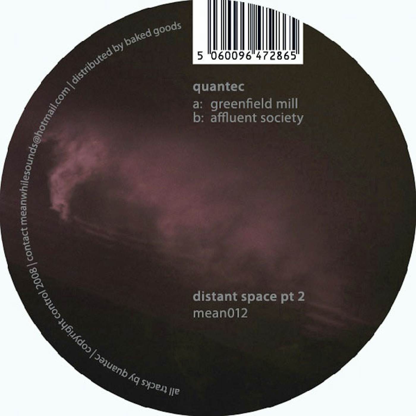 Quantec DISTANT SPACE PART 2 Vinyl Record