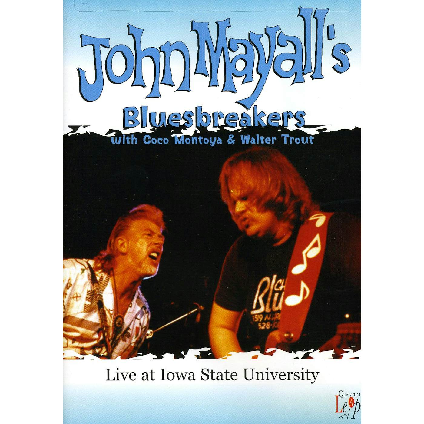 John Mayall & The Bluesbreakers LIVE AT IOWA STATE UNIVERSITY DVD