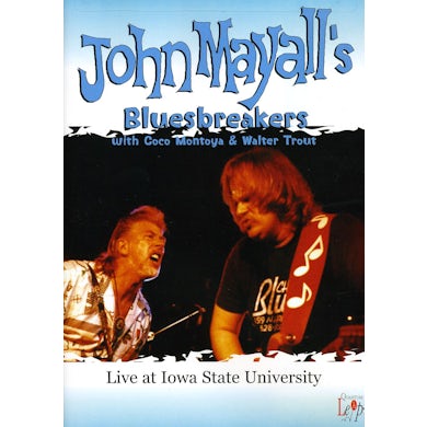 John Mayall & the Bluesbreakers LIVE AT IOWA STATE UNIVERSITY DVD
