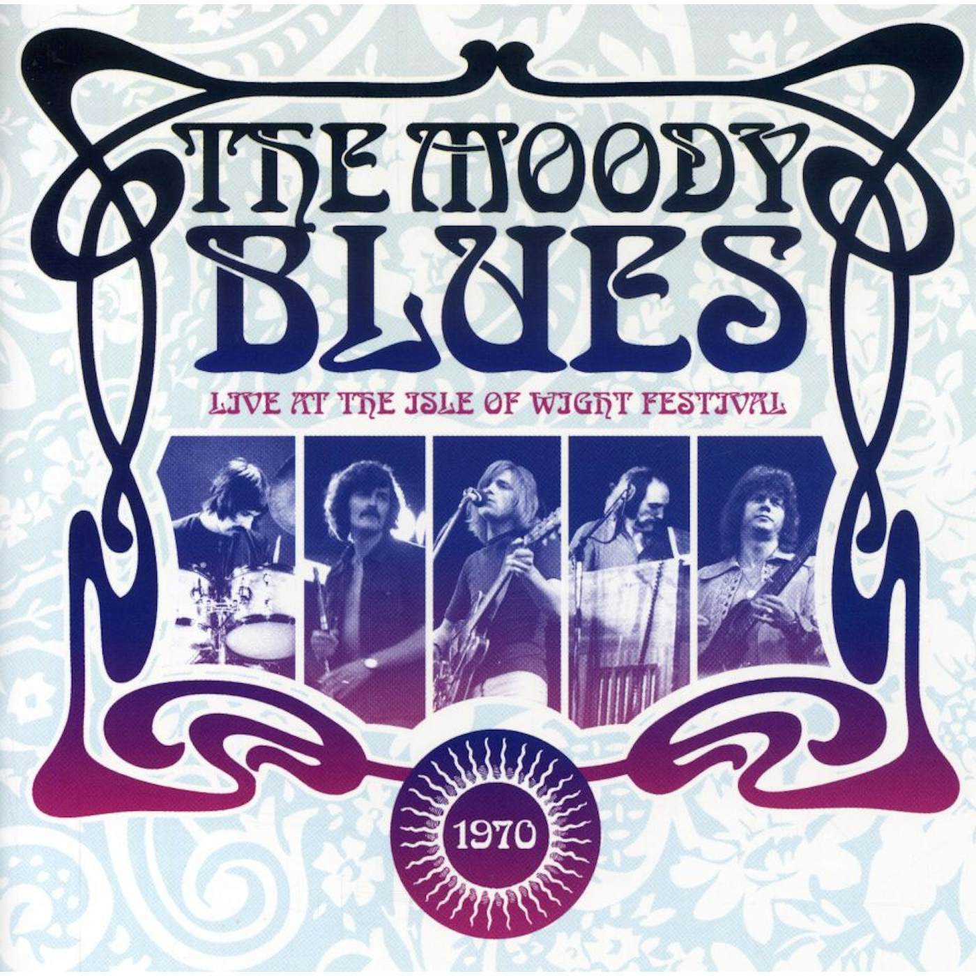 The Moody Blues LIVE AT THE ISLE OF WIGHT FESTIVAL 1970 CD