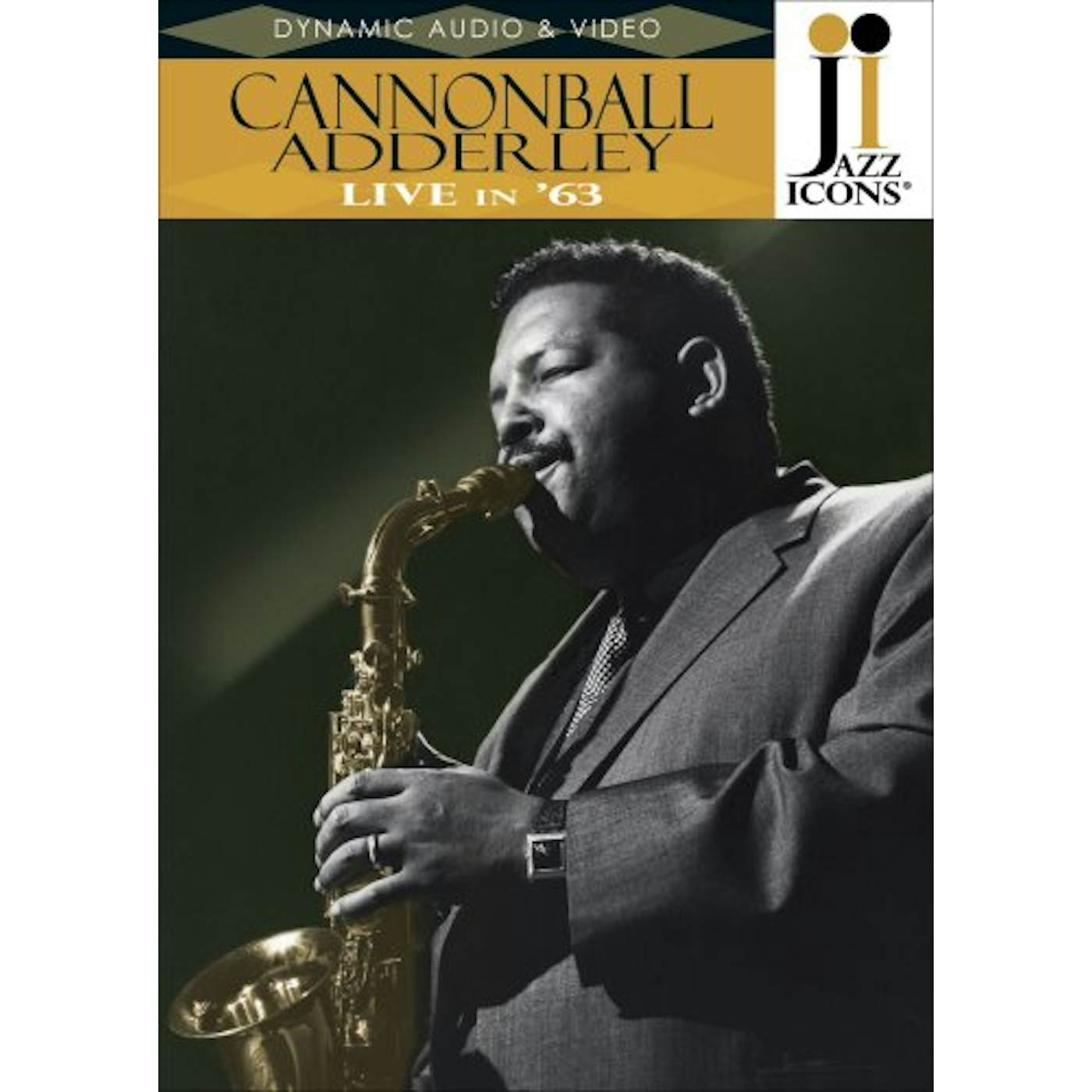 JAZZ ICONS: CANNONBALL ADDERLEY LIVE IN 63 DVD