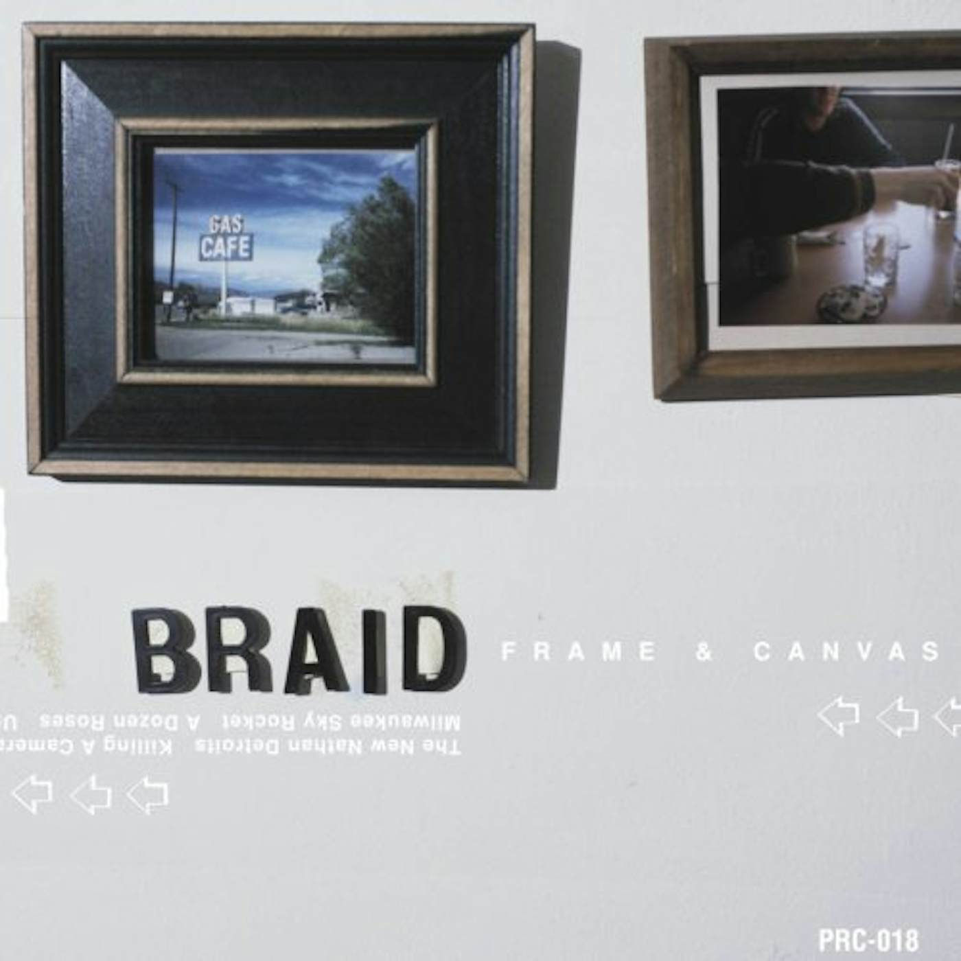 Braid Frame and Canvas Vinyl Record