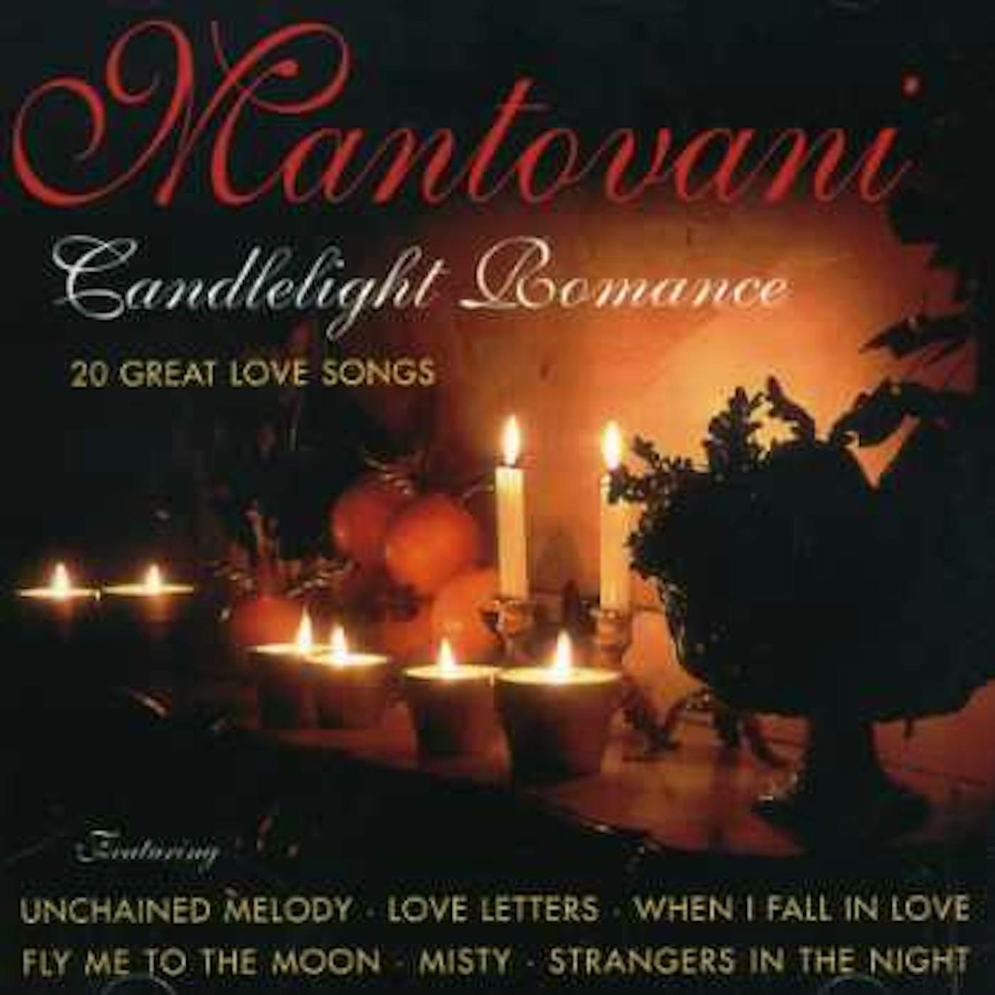 Mantovani & His Orchestra CANDLELIGHT ROMANCE CD