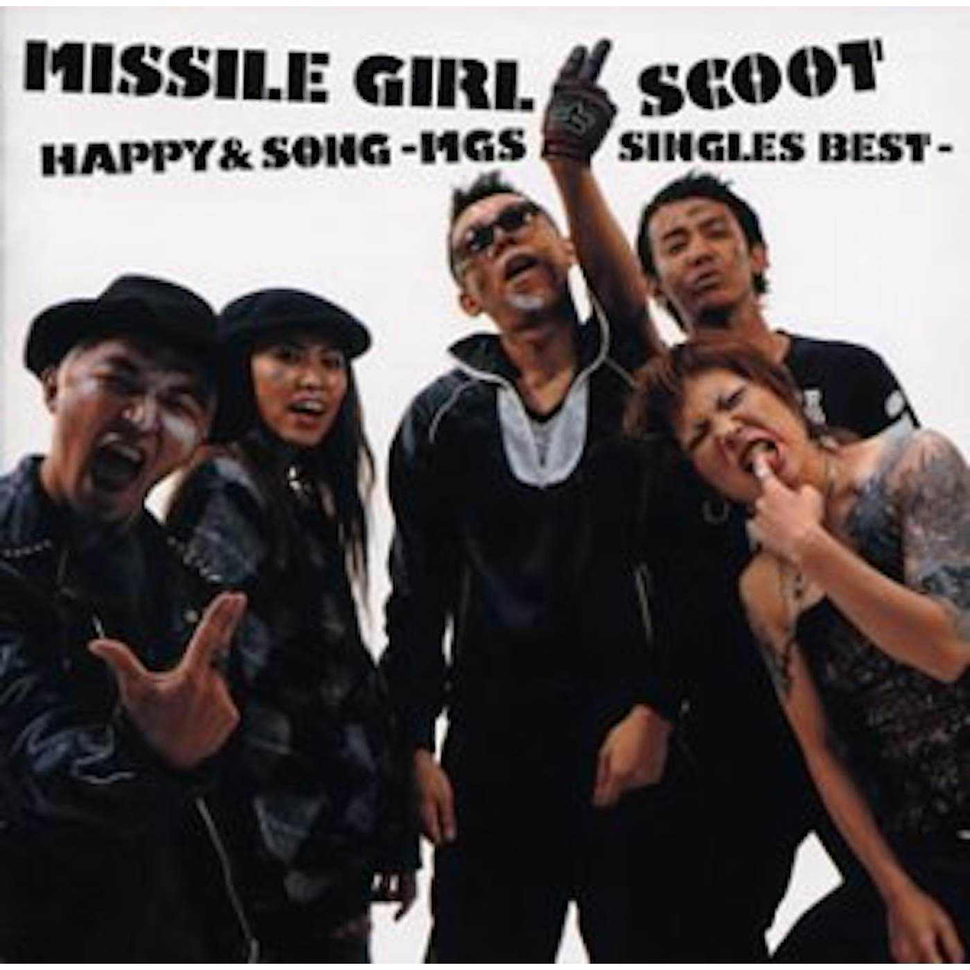 Missile Girl Scoot HAPPY&SONG / MGS SINGLES BEST CD
