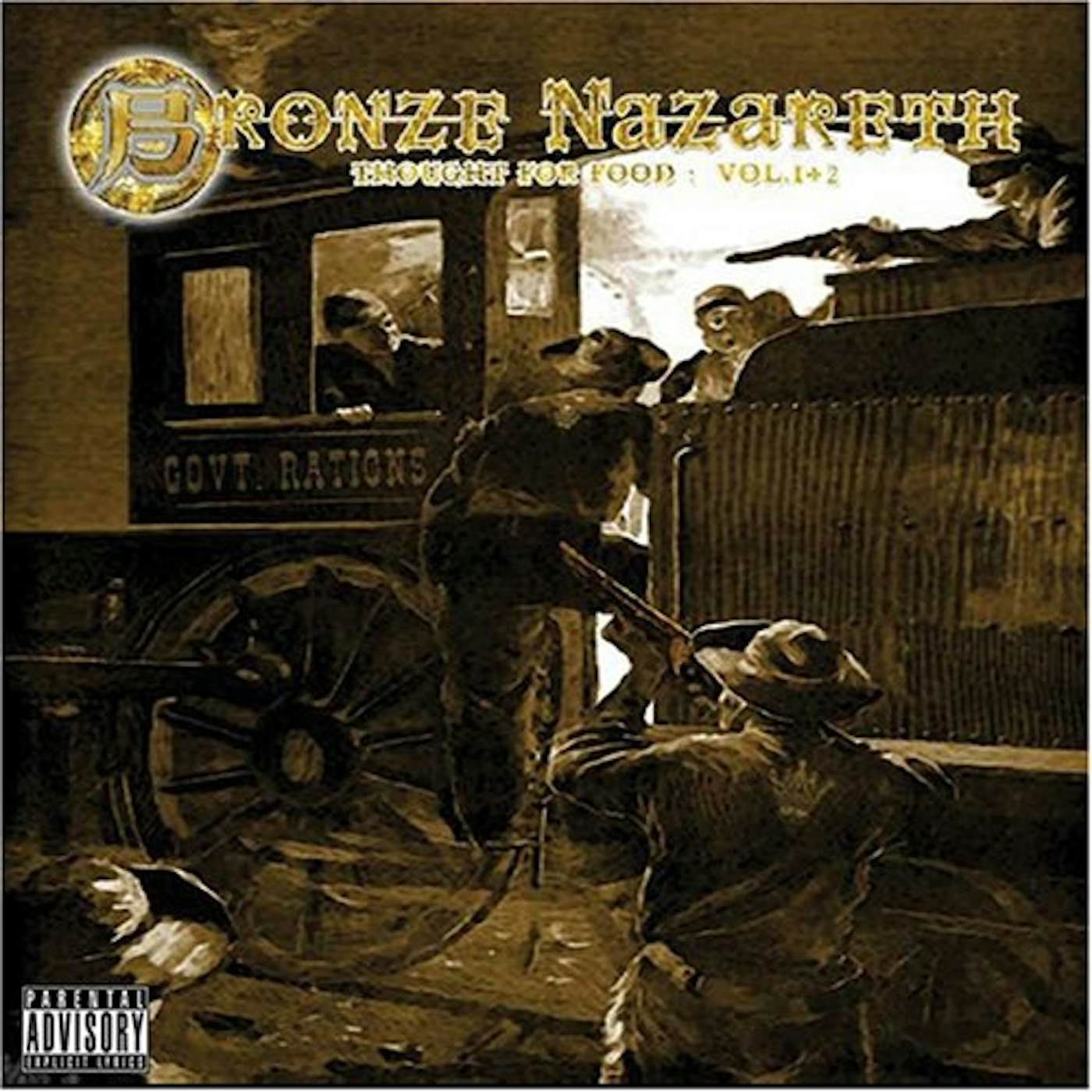 Bronze Nazareth THOUGHT FOR FOOD 1 & 2 CD