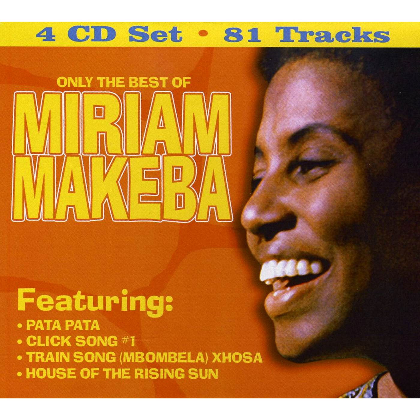 Miriam Makeba ONLY THE BEST OF CD