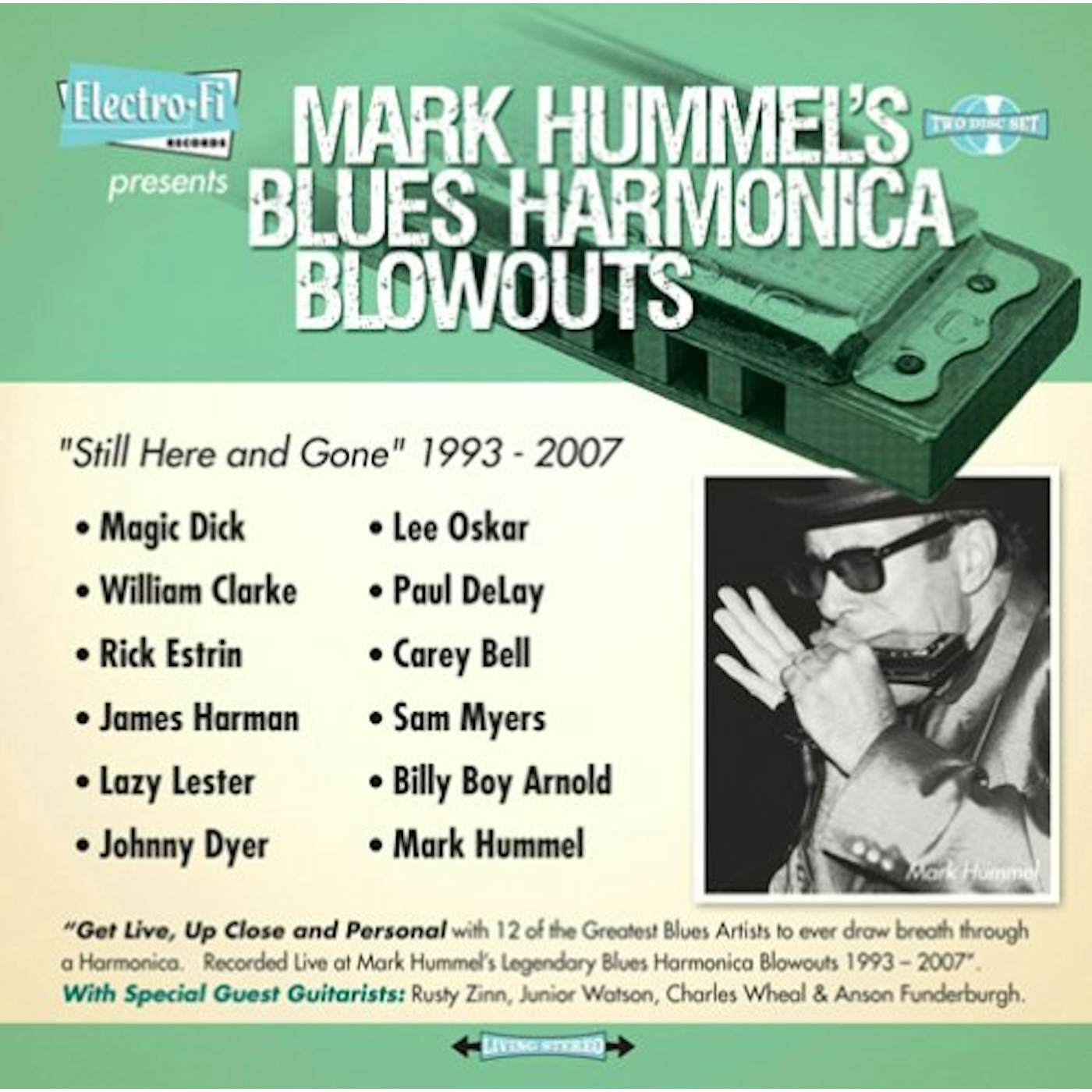 MARK HUMMEL'S BLUES HARMONICA BLOWOUTS STILL HERE CD
