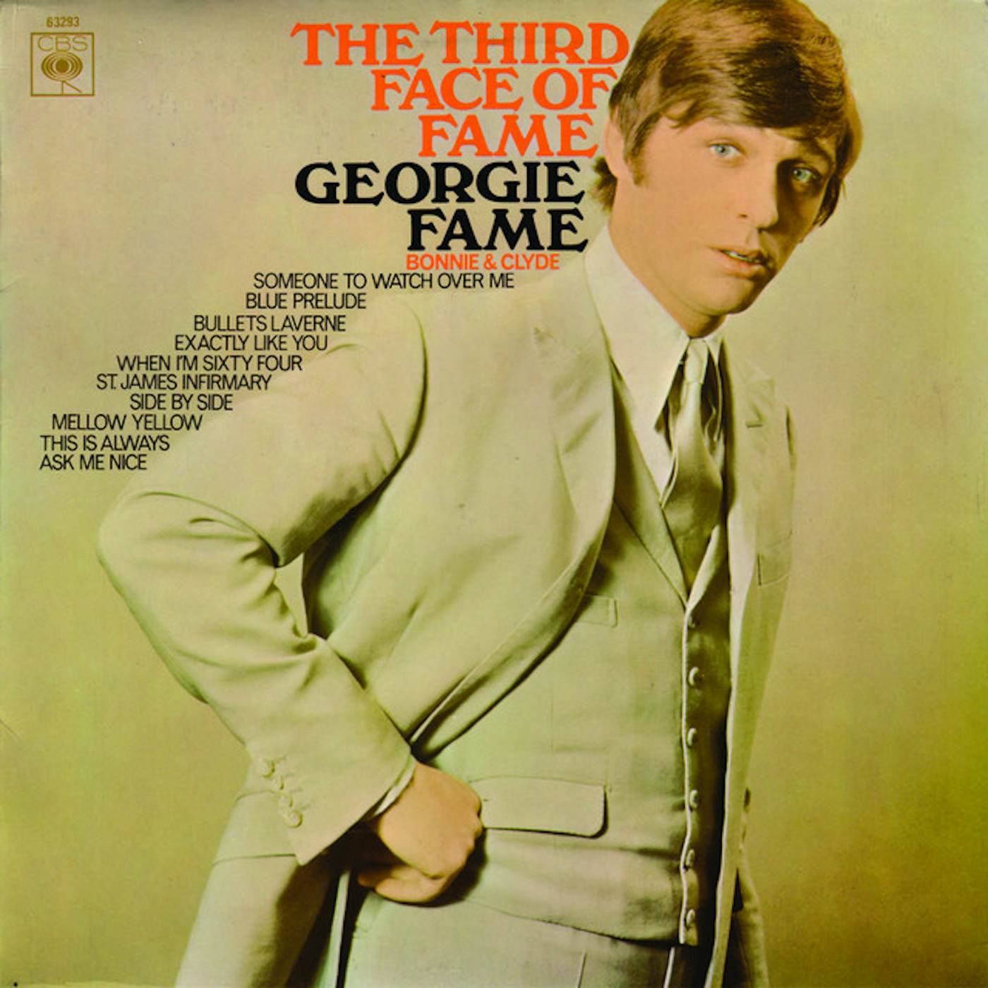 Georgie Fame THIRD FACE OF FAME Vinyl Record