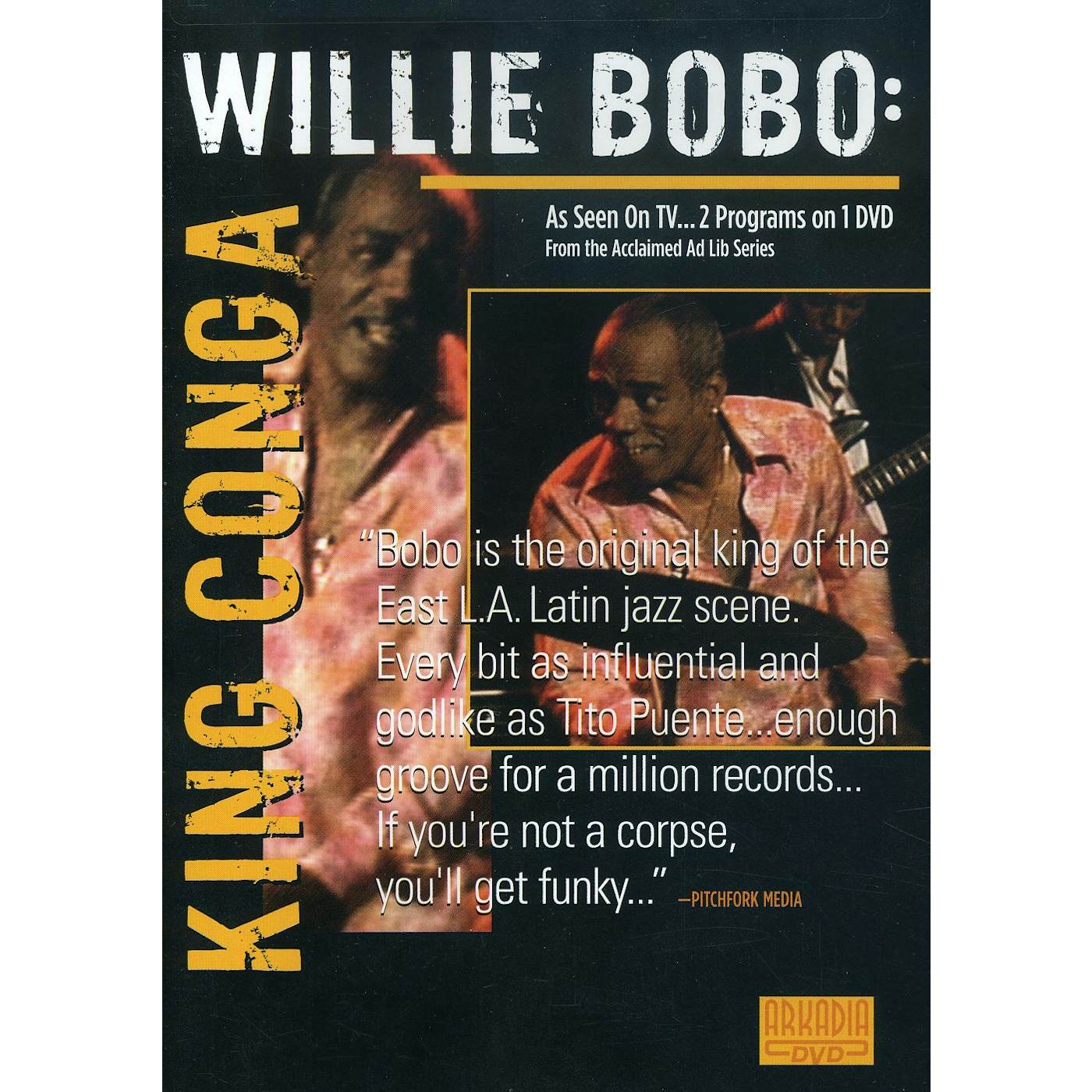 Willie Bobo KING CONGA DVD