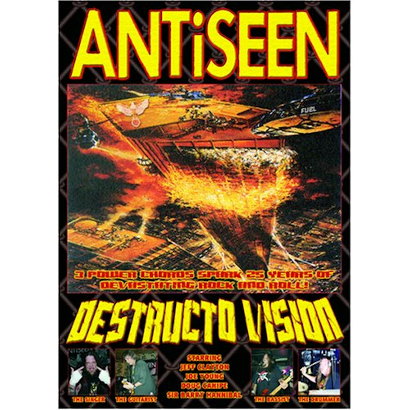 Antiseen DESTRUCTO VISION DVD