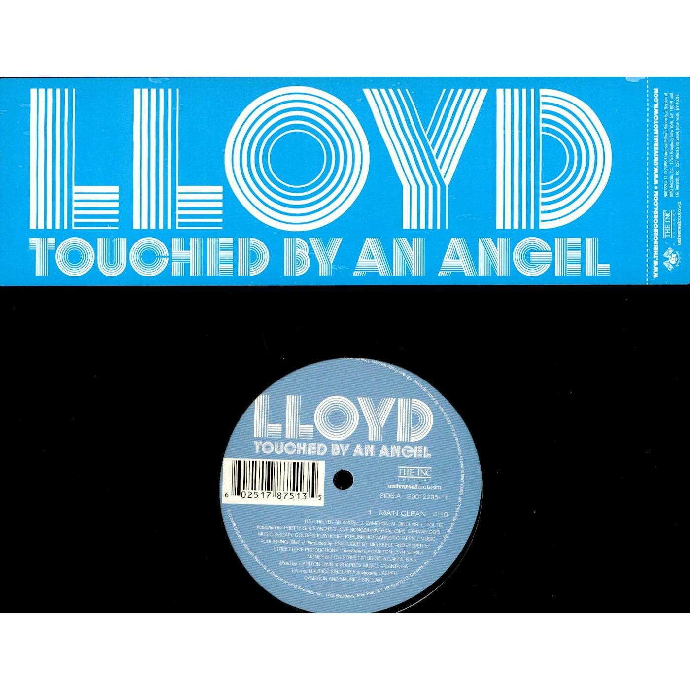 Lloyd TOUCHED BY AN ANGEL (X3) Vinyl Record