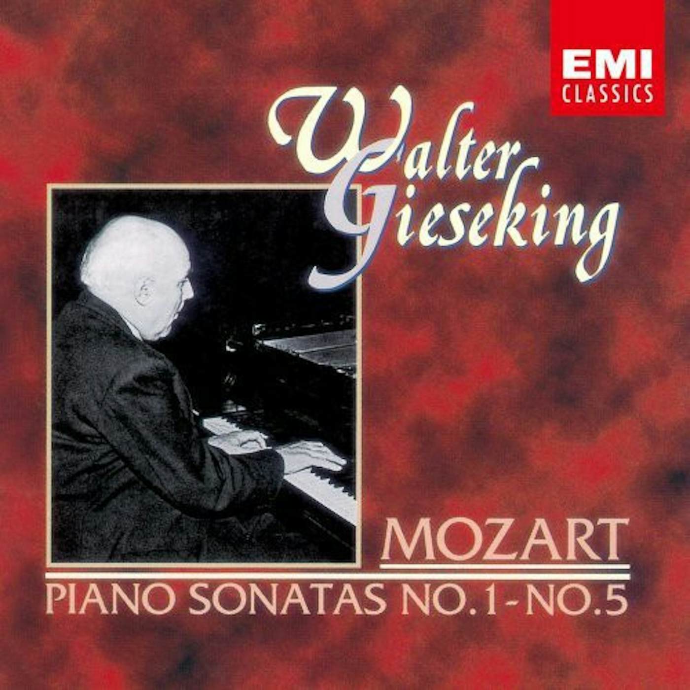 Walter Gieseking MOZART: PIANO SONATA NO 1-5 CD