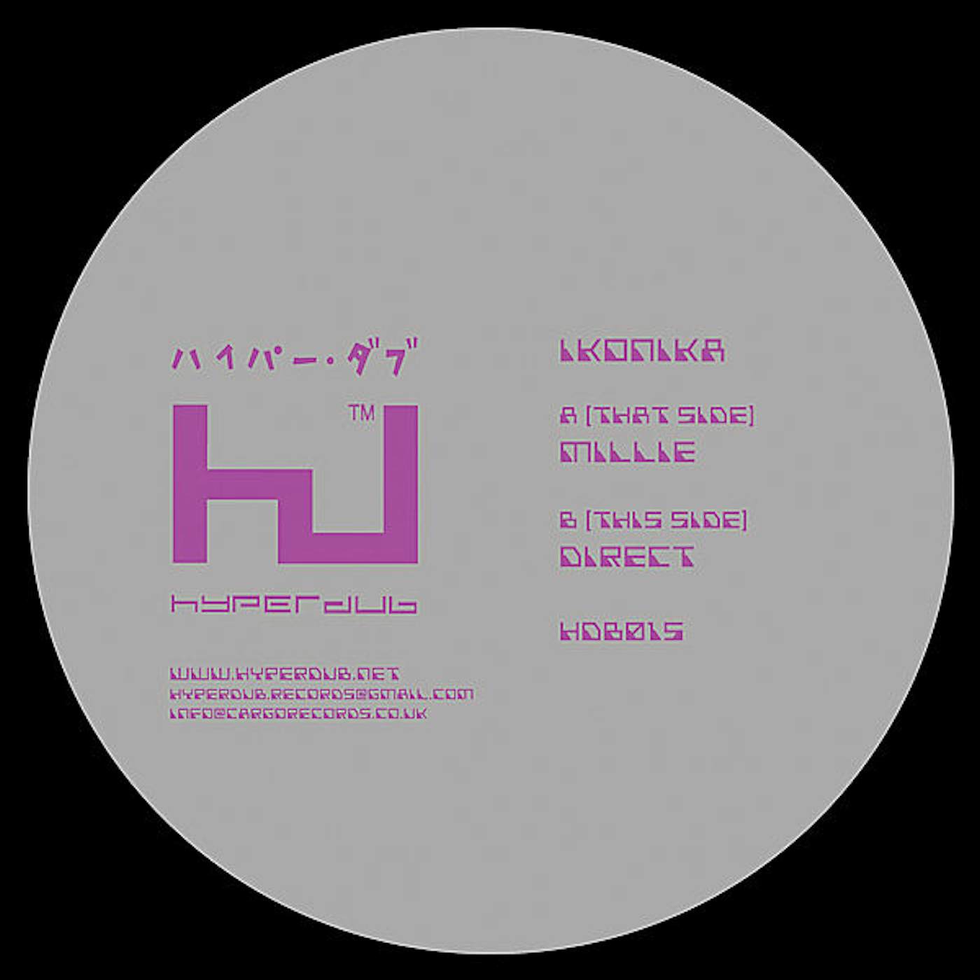 Ikonika MILLIE / DIRECT Vinyl Record