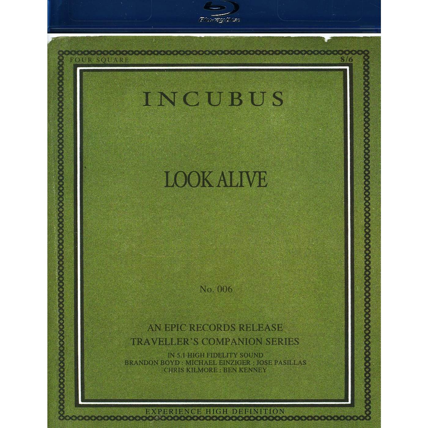 Incubus LOOK ALIVE Blu-ray