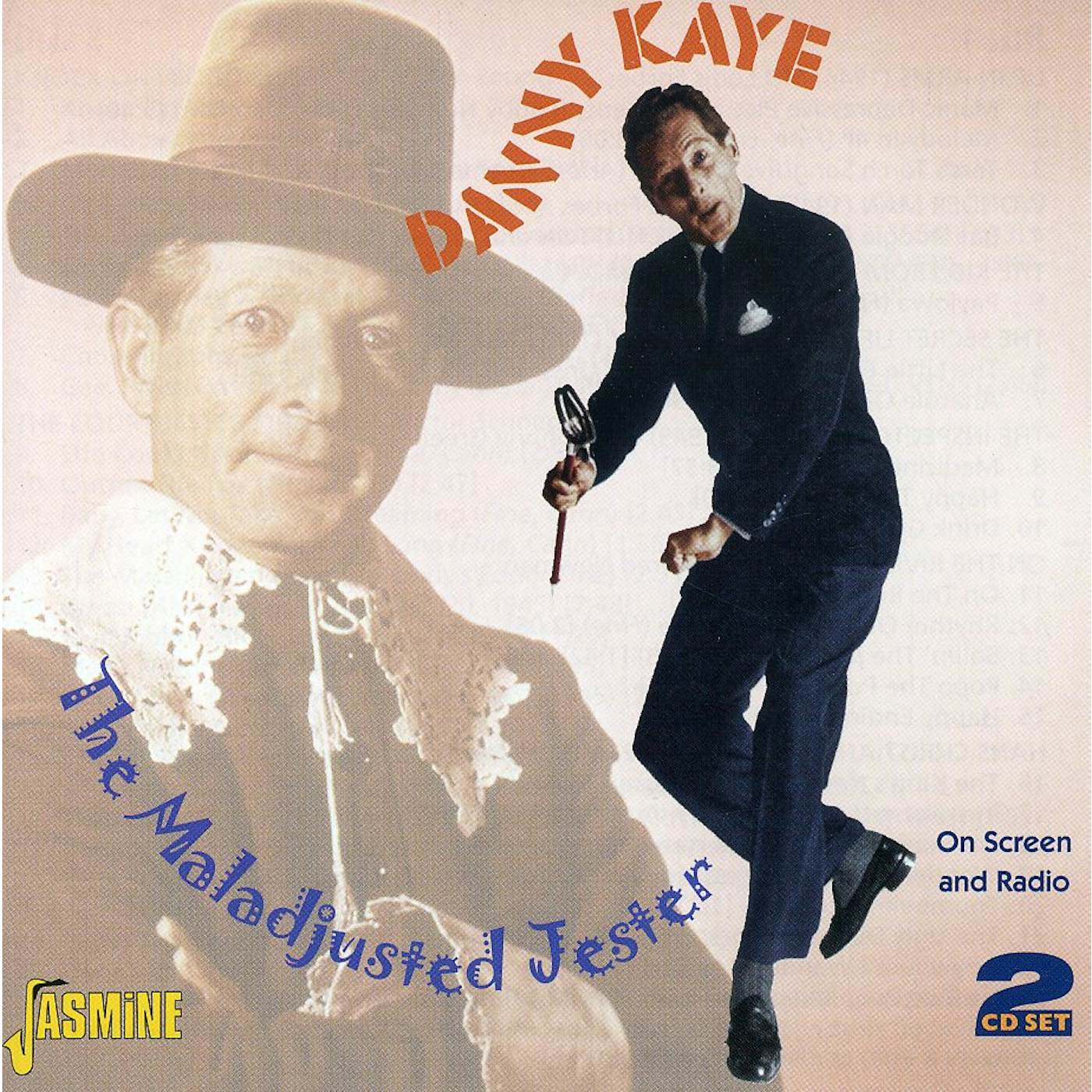 Danny Kaye MALADJUSTED JESTER ON SCREEN & RADIO CD