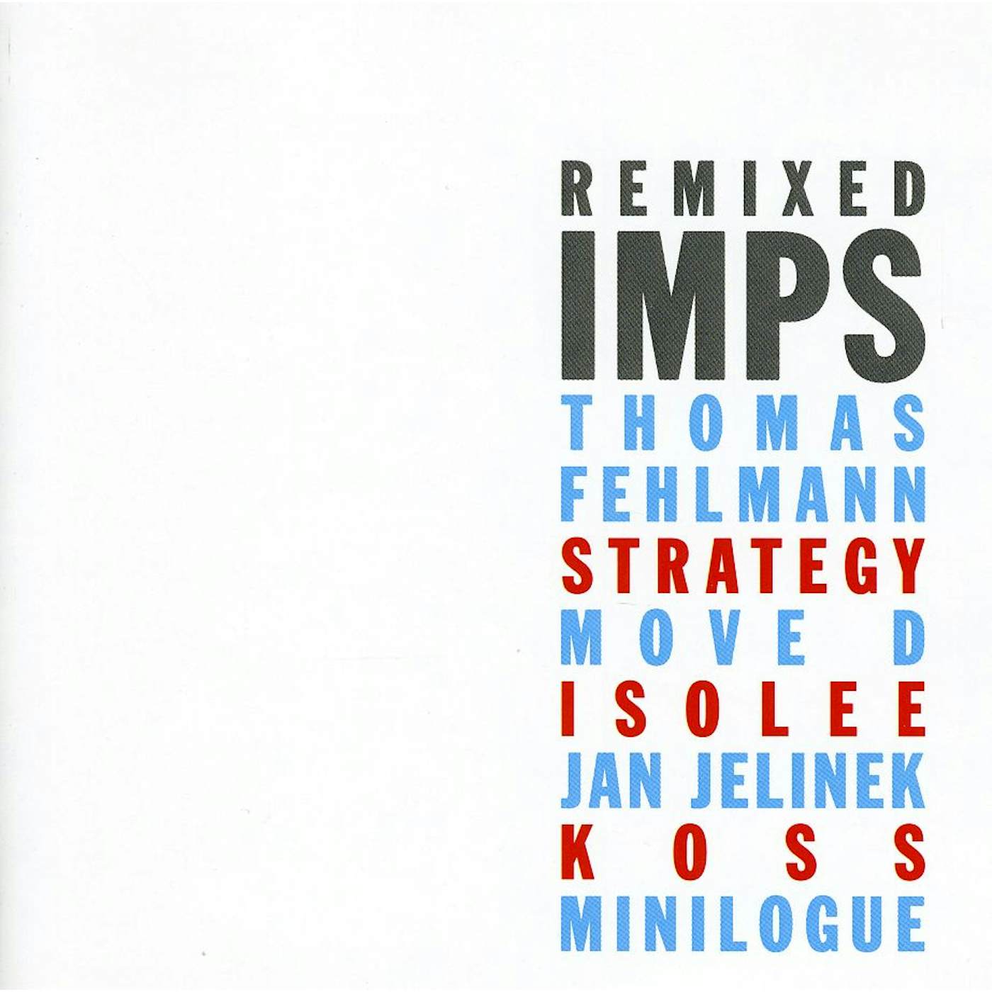 Imps REMIXED CD