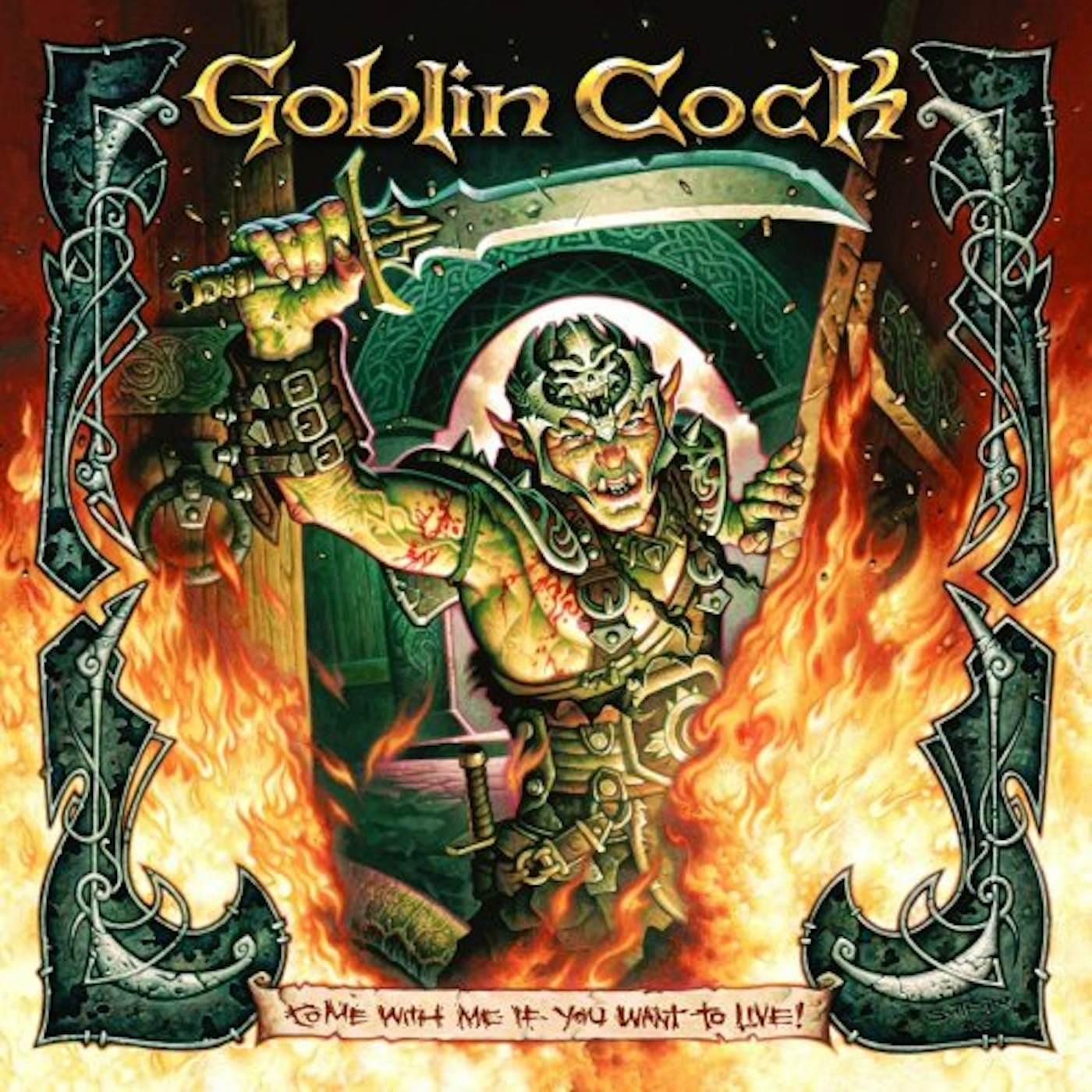 Goblin Cock Come With Me If You Want To Live Vinyl Record