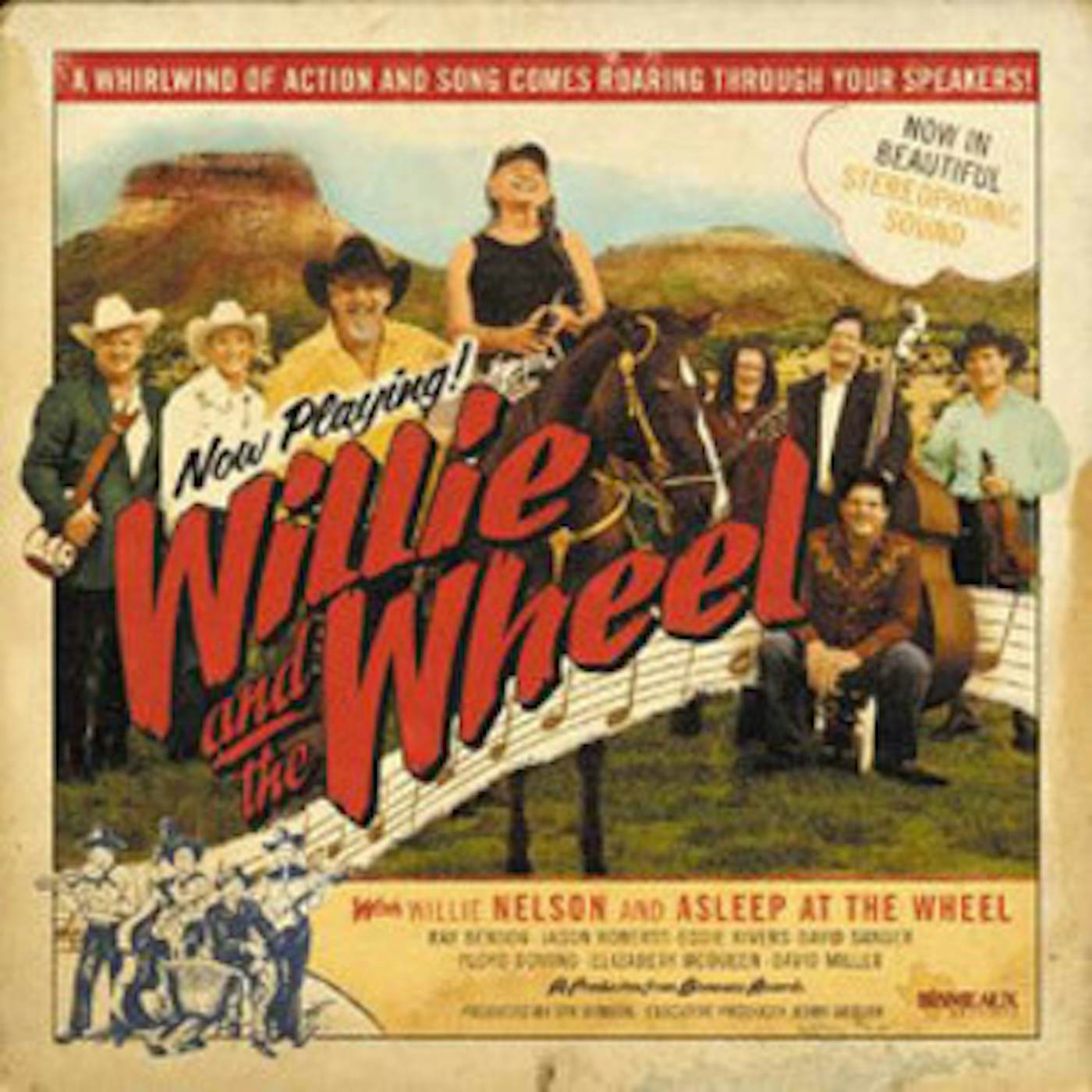 Willie / Asleep At The Wheel Nelson Willie And The Wheel Vinyl Record