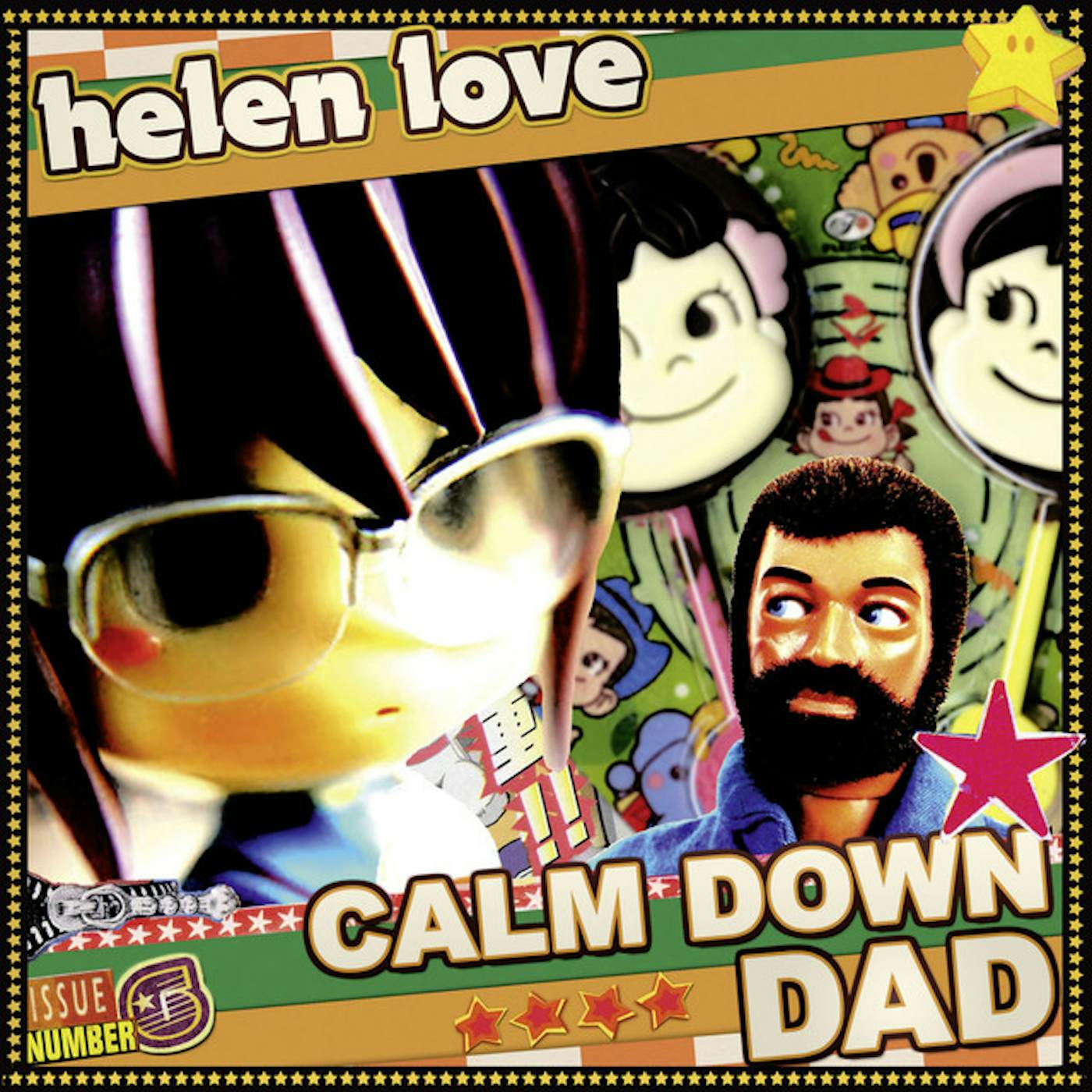 Helen Love Calm Down Dad Vinyl Record
