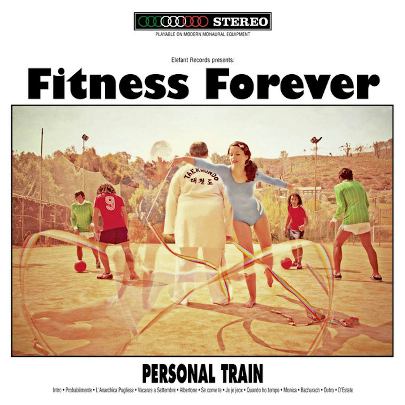 Fitness Forever Personal Train Vinyl Record