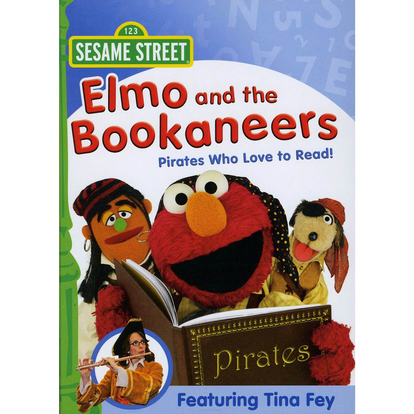 Sesame Street ELMO & THE BOOKANEERS: PIRATES WHO LOVE TO READ DVD