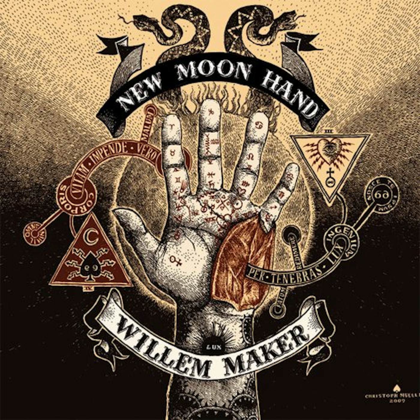Willem Maker NEW MOON HAND CD