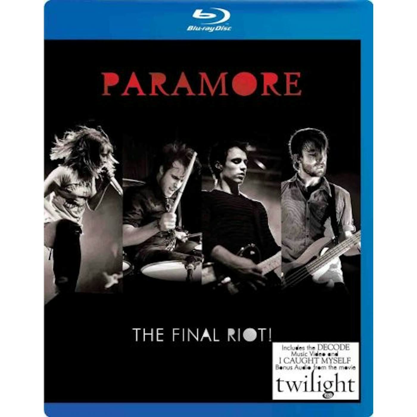 Paramore FINAL RIOT Blu-ray
