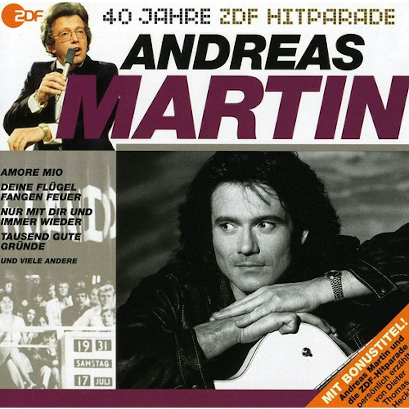 Andreas Martin DAS BESTE AUS 40 JAHREN HITPARADE CD