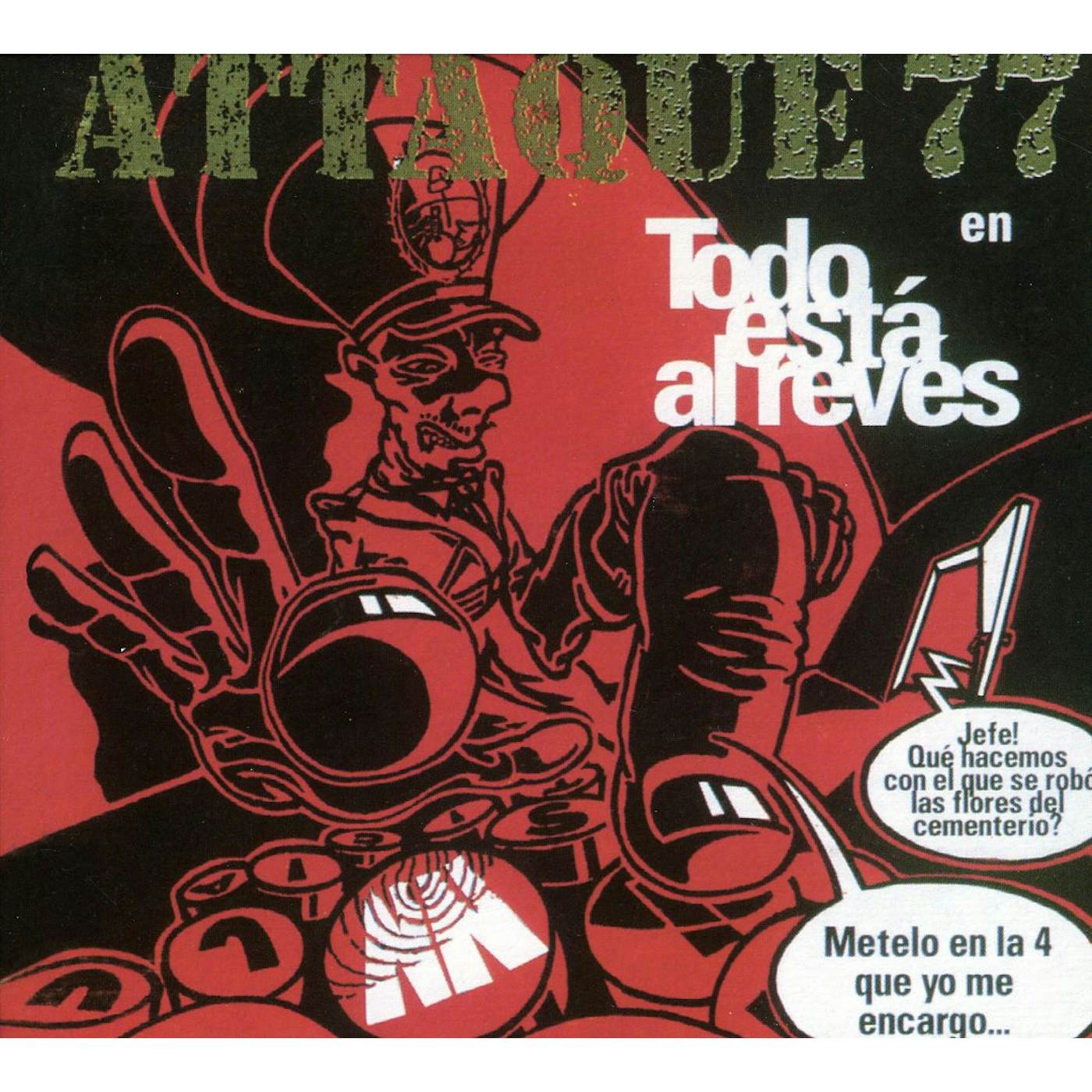 Attaque 77 TODO ESTA EL REVES CD