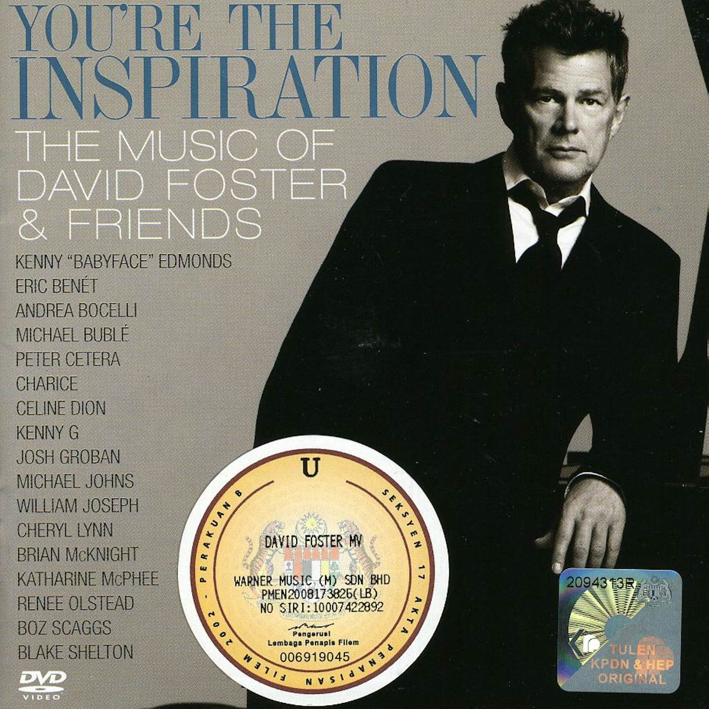 YOU'RE THE INSPIRATION: MUSIC OF DAVID FOSTER CD