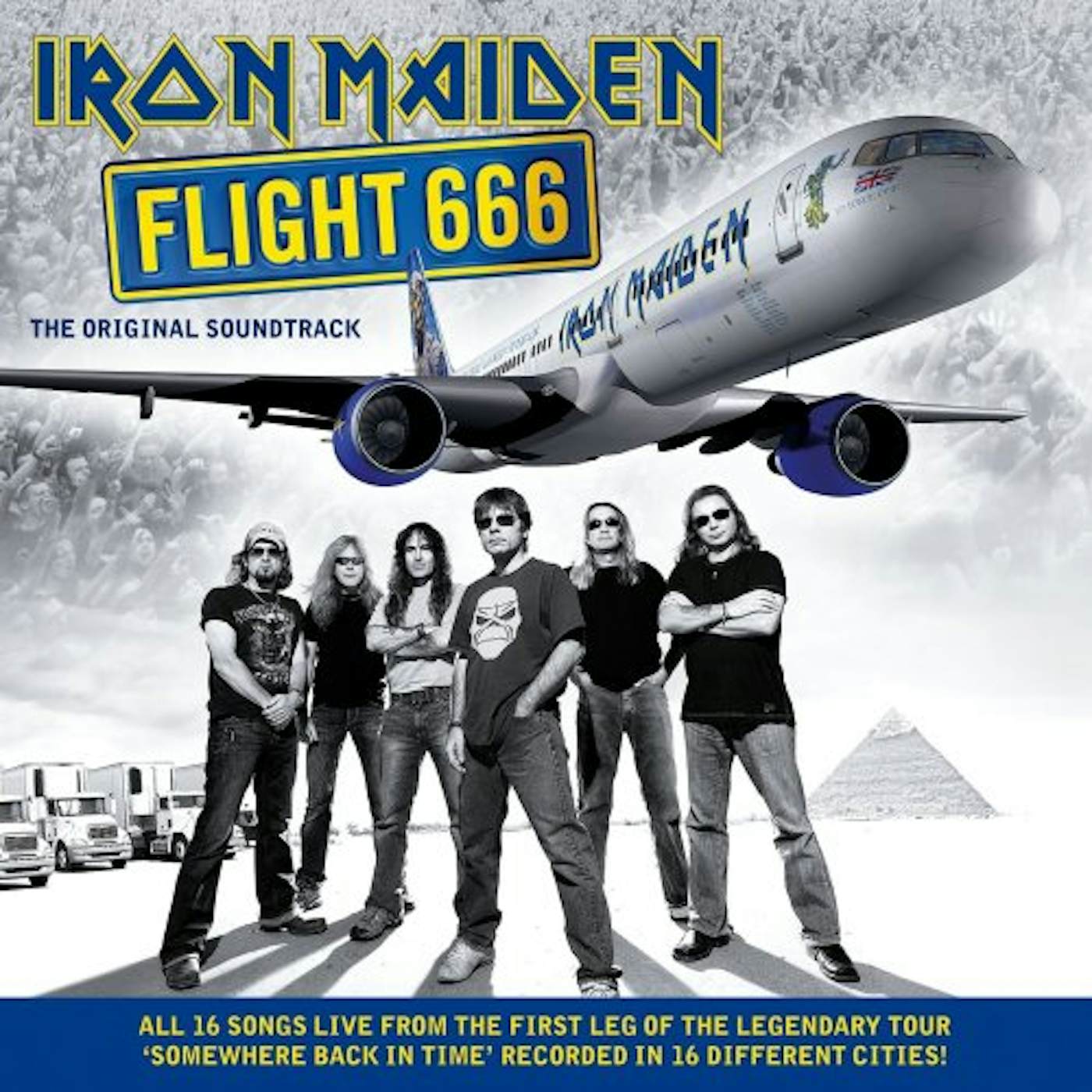 Iron Maiden FLIGHT 666: THE ORIGINAL SOUNDTRACK CD
