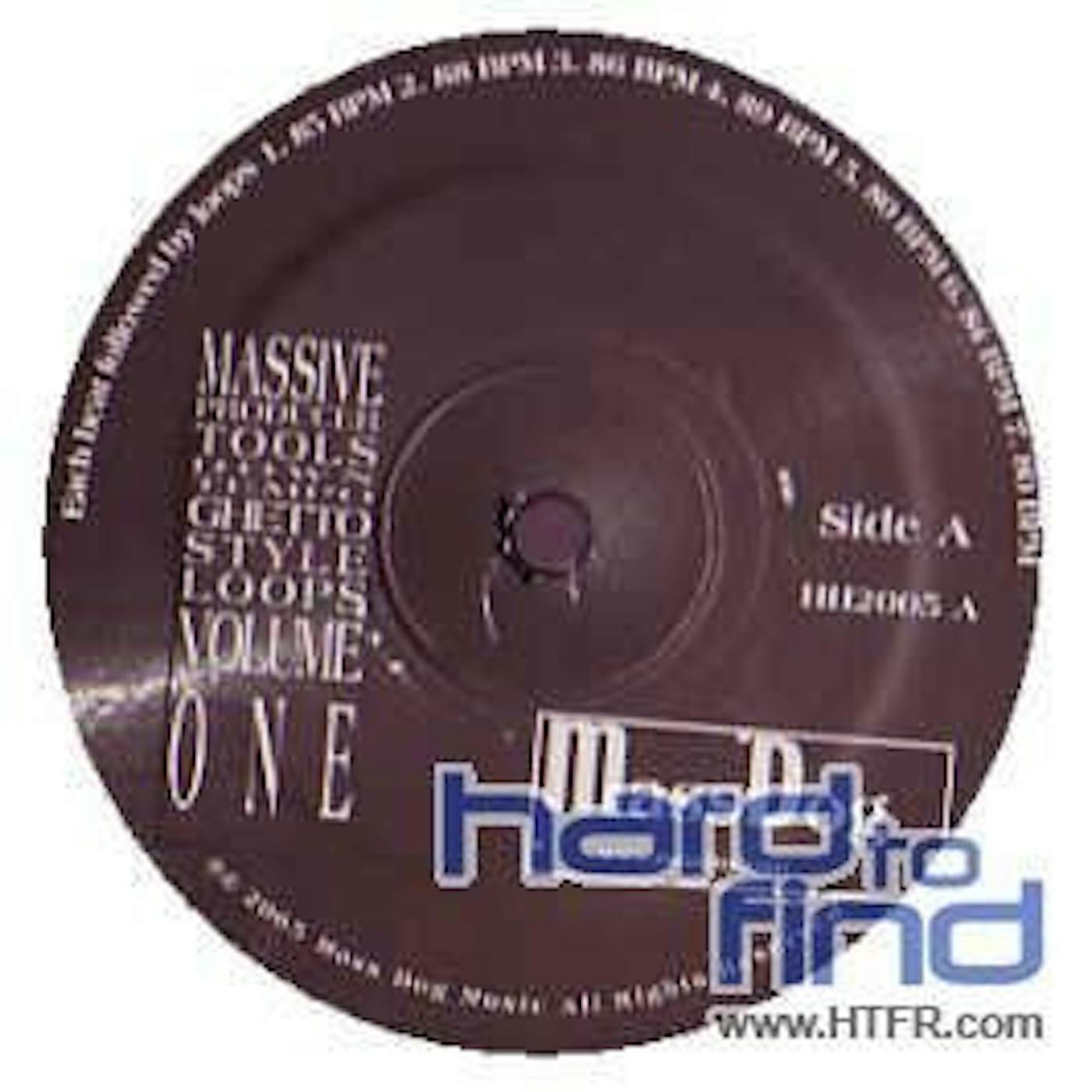 Massive PRODUCER TOOLS (GHETTO LOOPS) Vinyl Record