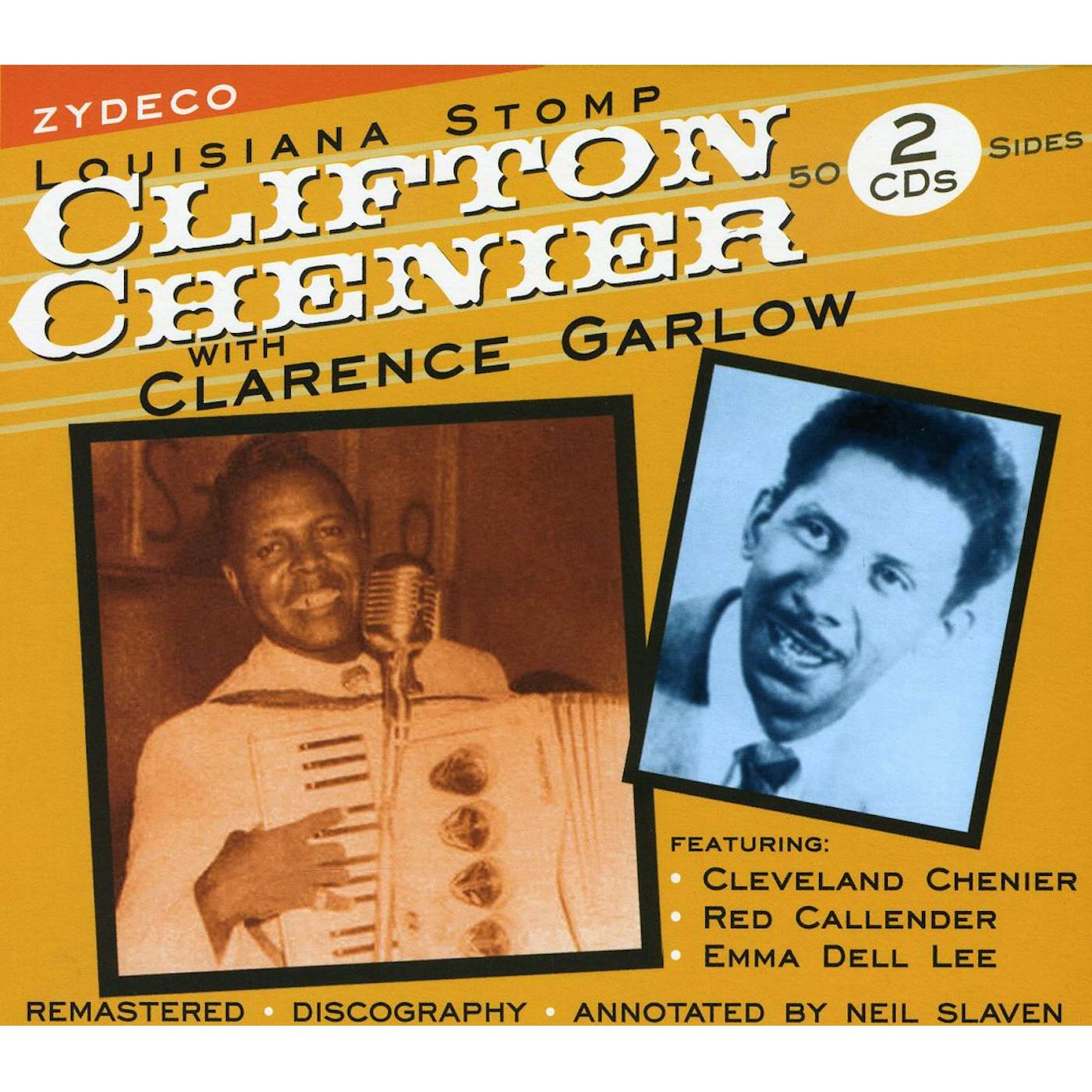 LOUISIANA STOMP-CLIFTON CHENIER WITH CLARENCE CD