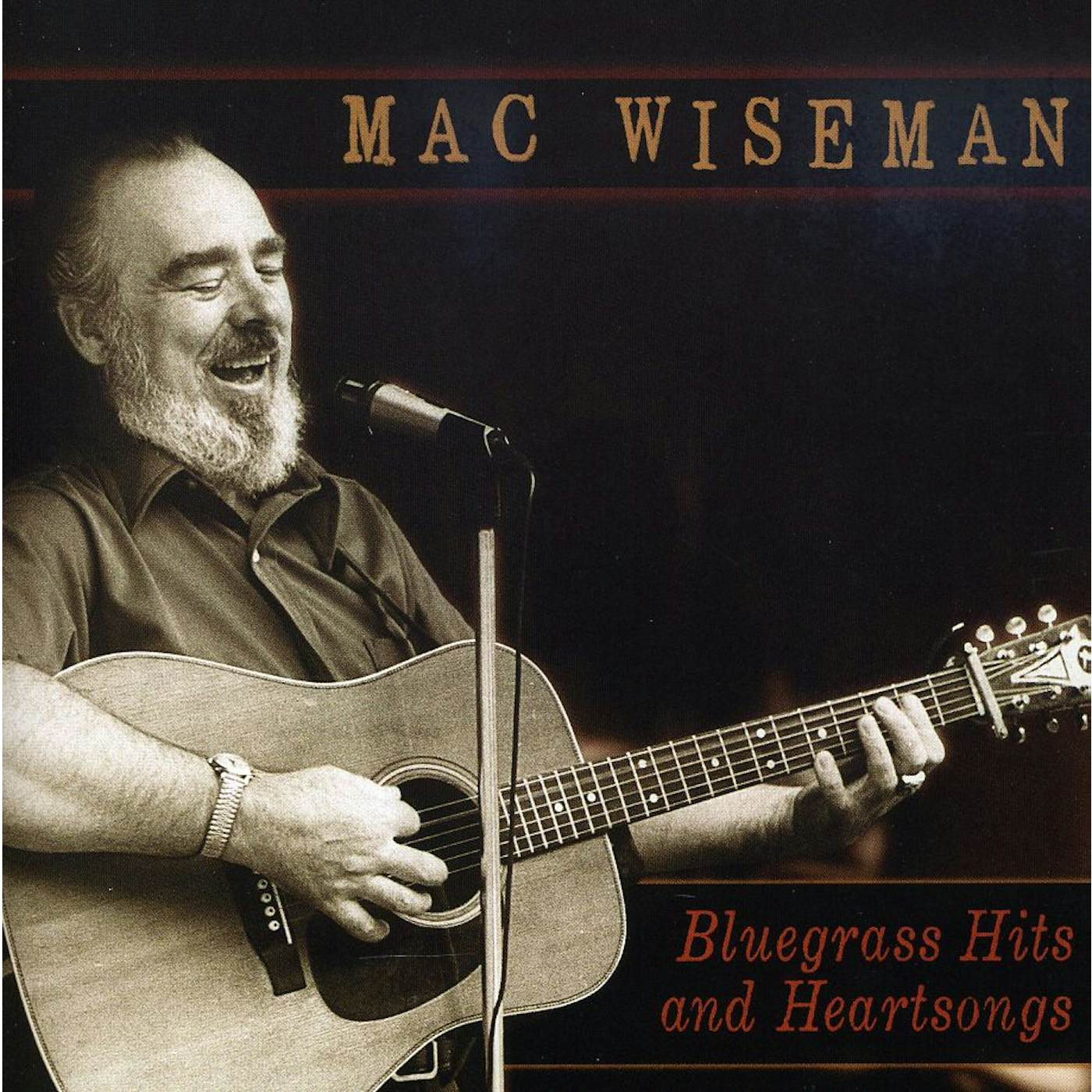 Mac Wiseman BLUEGRASS HITS & HEARTSONGS CD
