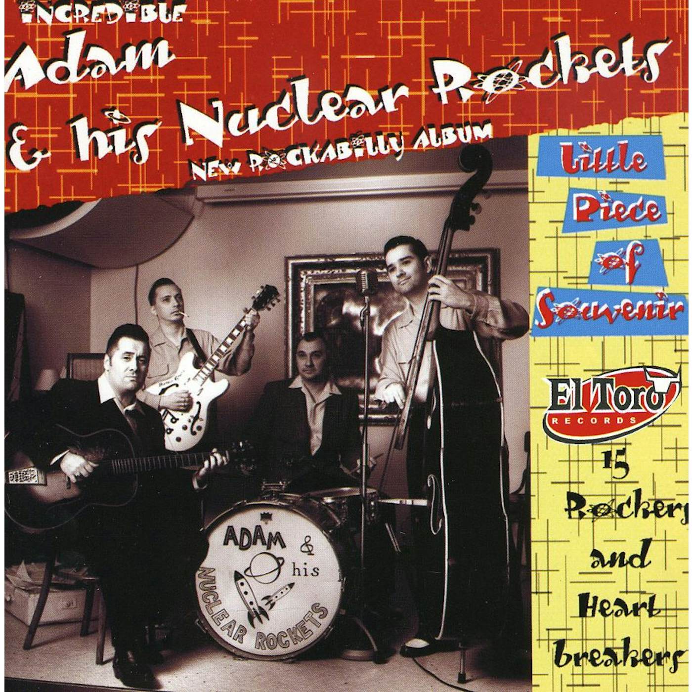 Adam & Nuclear Rockets LITTLE PIECE OF SOUVENIR CD