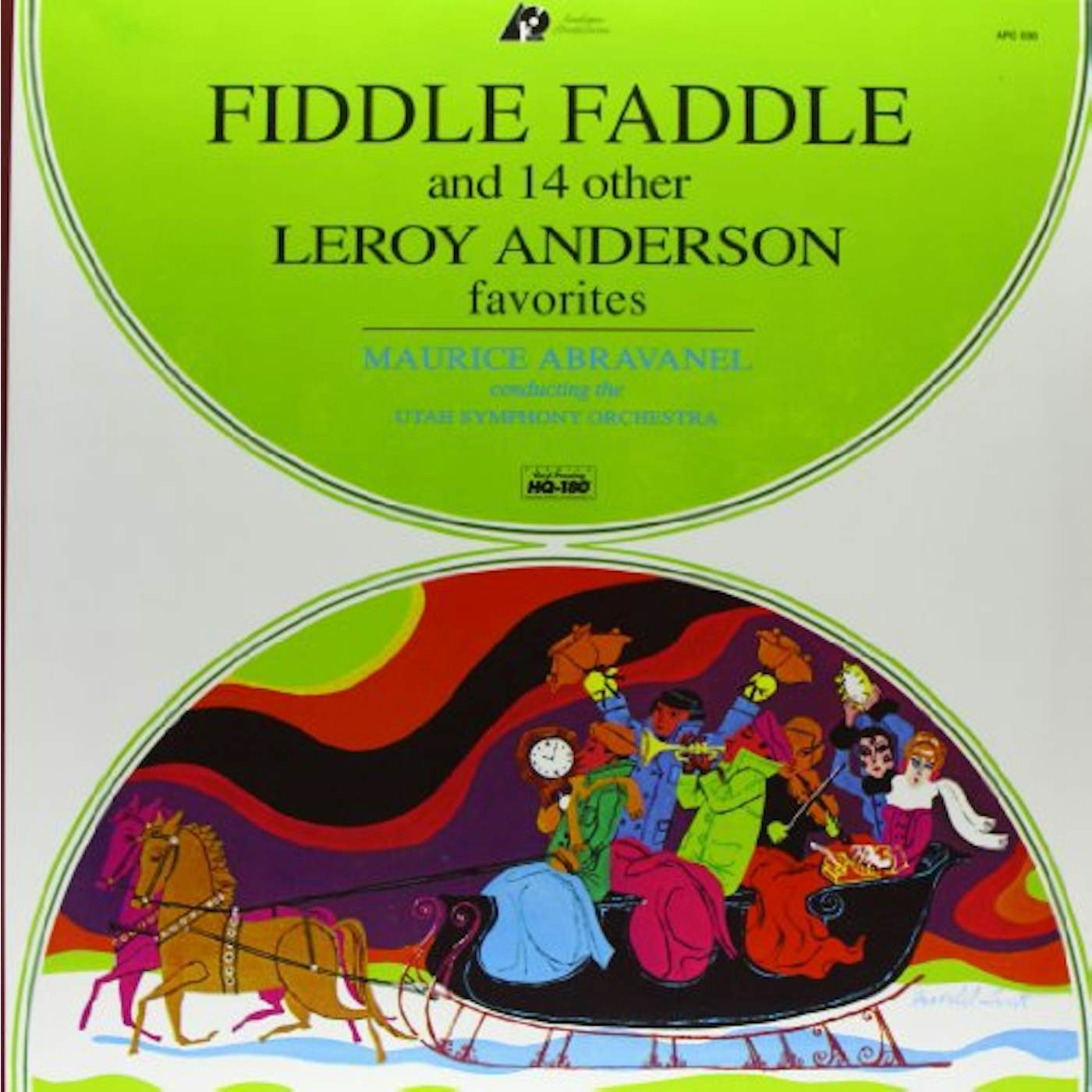 Maurice Abravanel Fiddle Faddle And 14 Other Leroy Anderson Favorites Vinyl Record