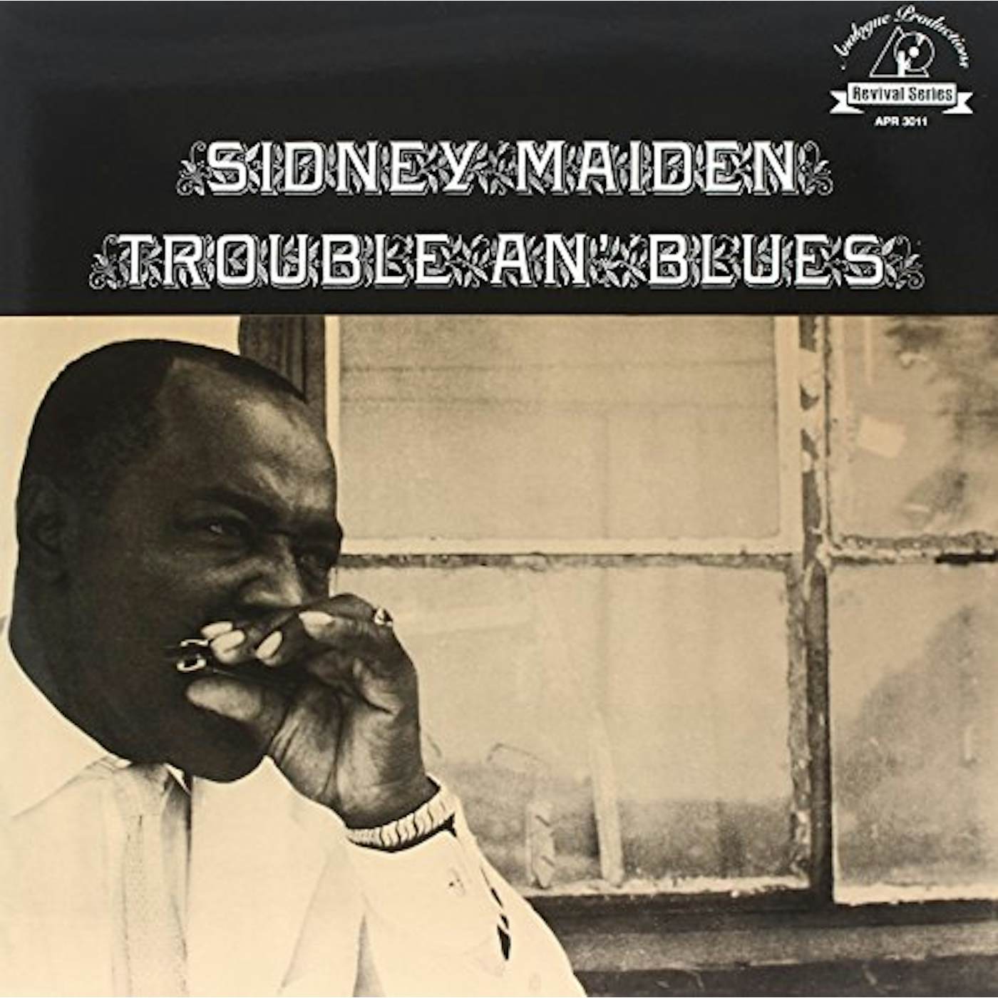 Sidney Maiden TROUBLE AN BLUES Vinyl Record