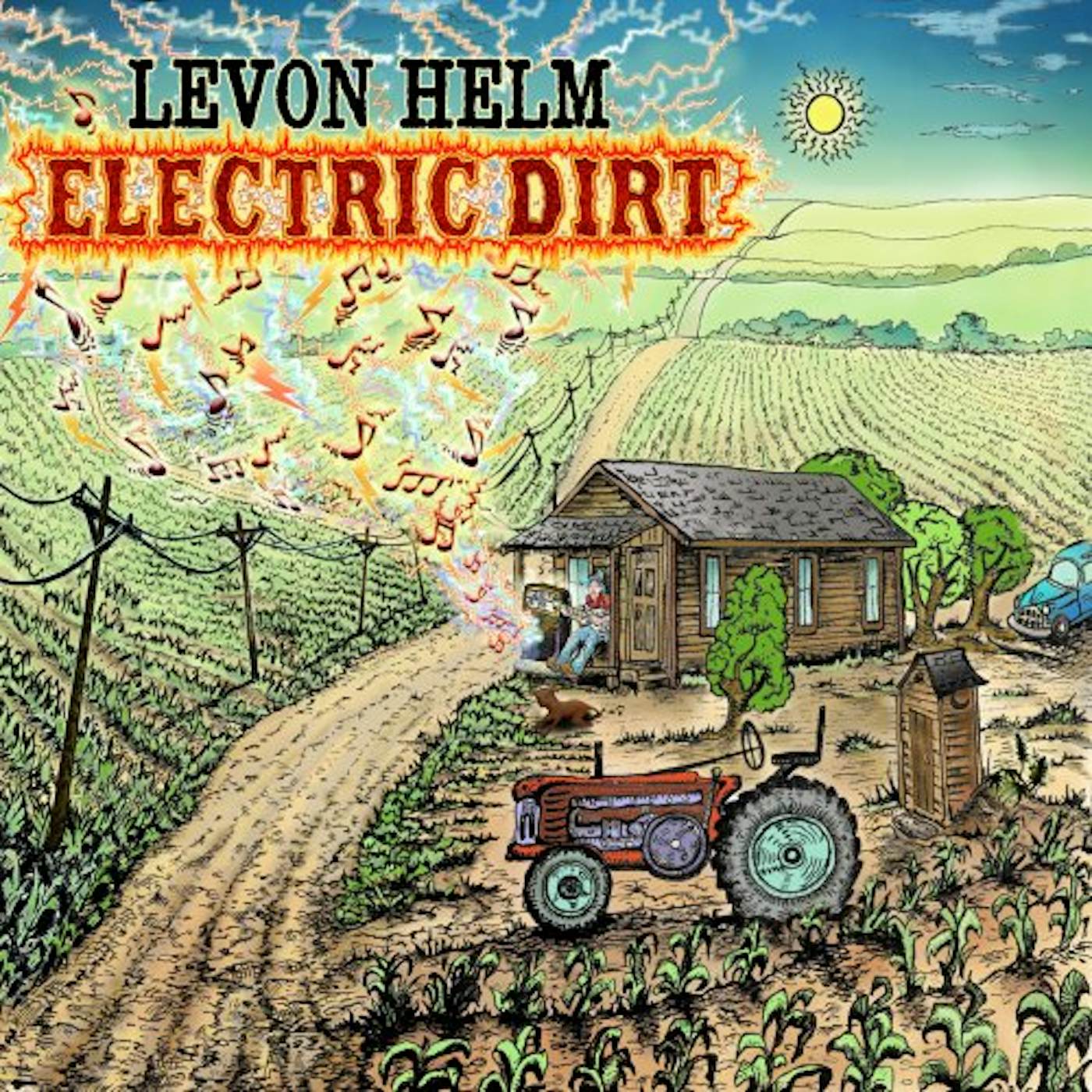 Levon Helm ELECTRIC DIRT CD