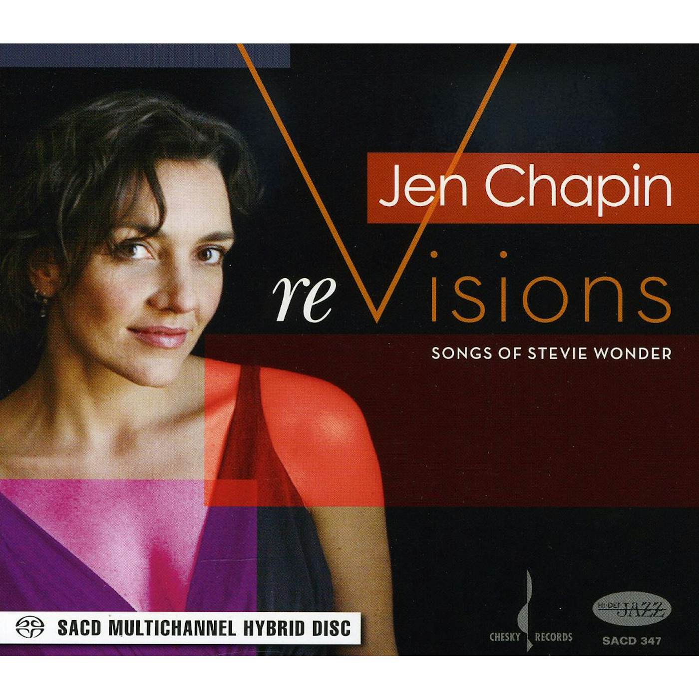 Jen Chapin REVISIONS: THE SONGS OF STEVIE WONDER CD