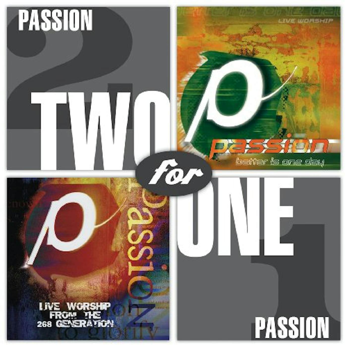 Passion Band TWO FOR ONE: PASSION 98 / BETTER IS ONE DAY CD