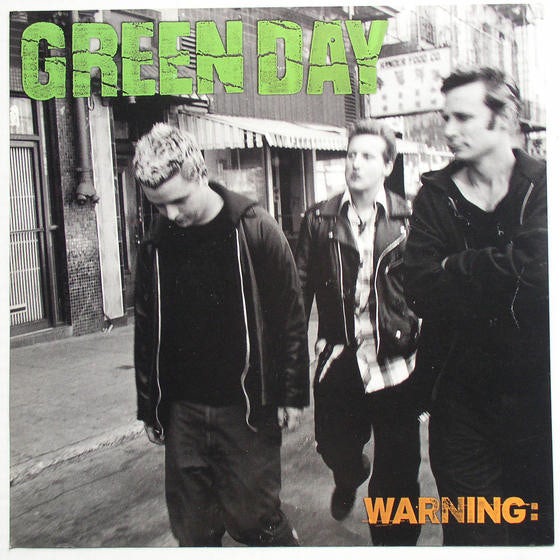 Green Day Warning Vinyl Record